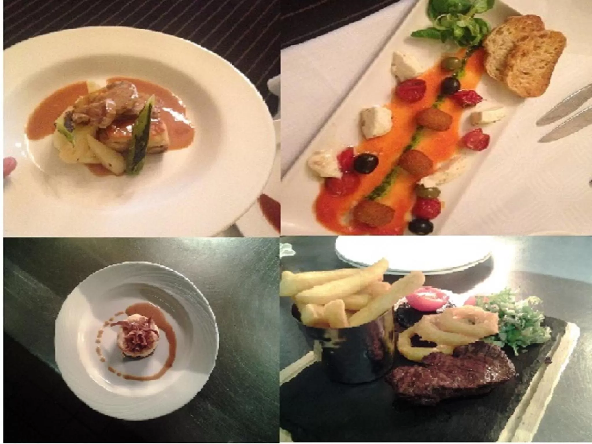 Food close-up in Old Manor Hotel