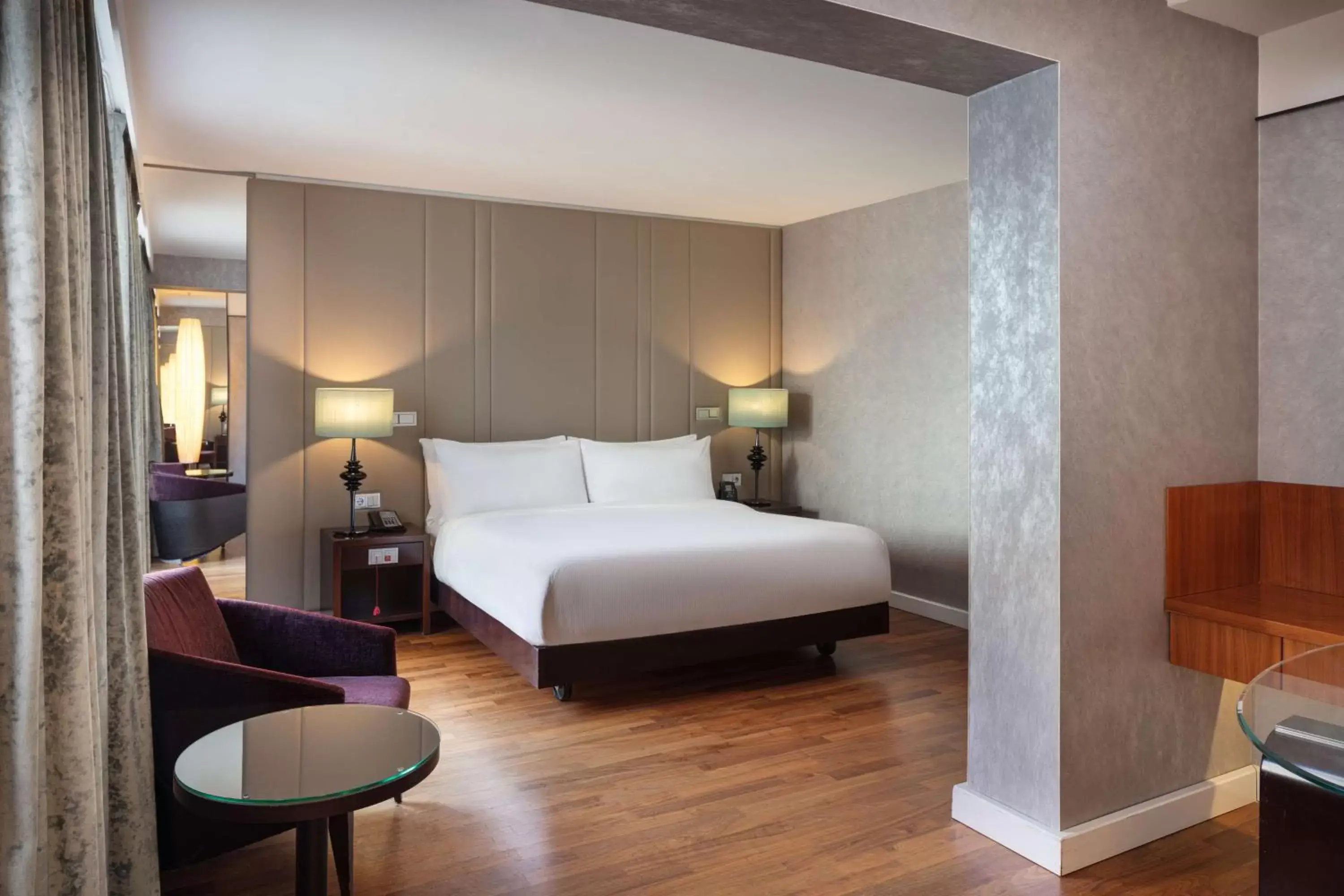 Bed in Hilton Berlin Bed in Hilton Berlin