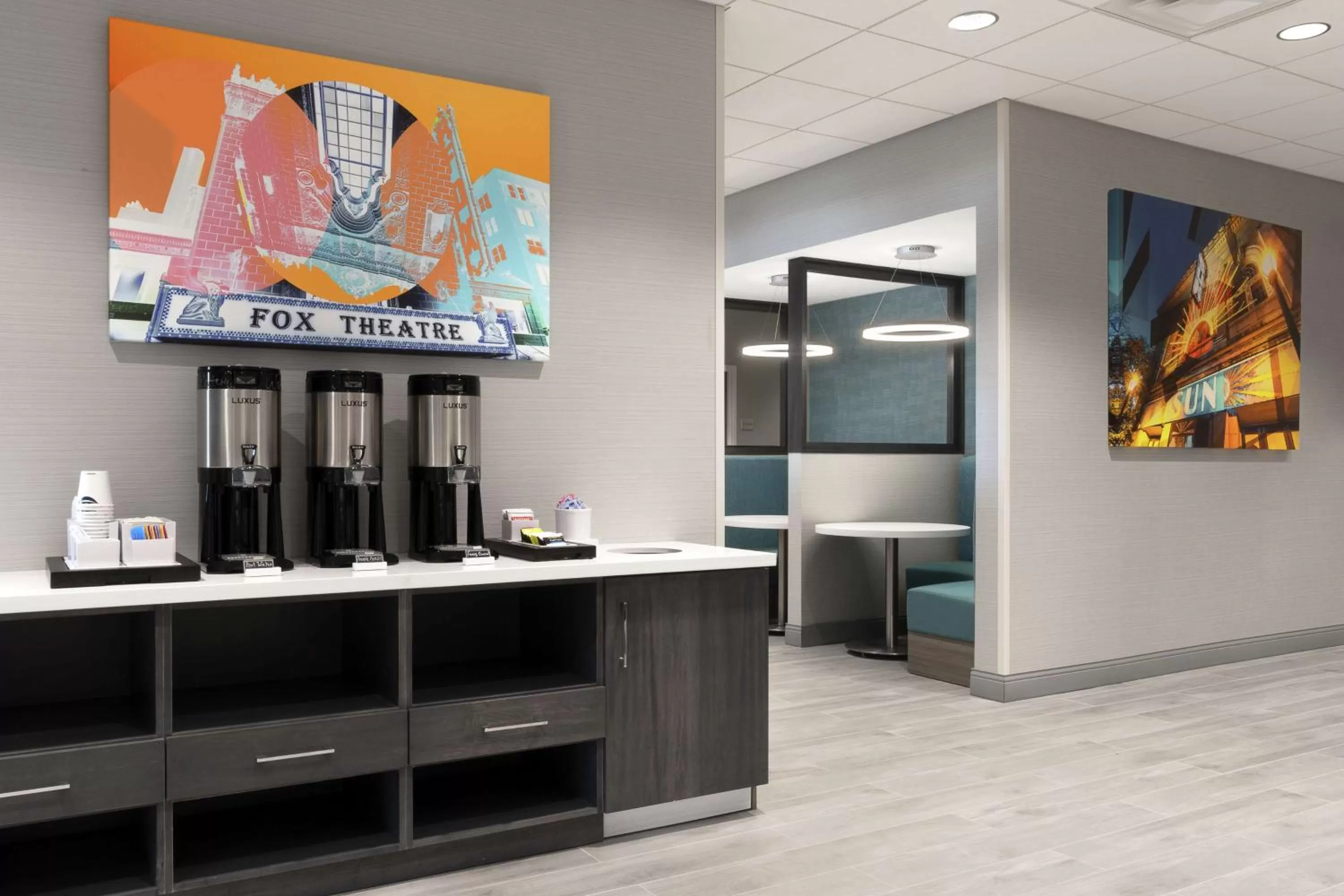 Lobby or reception in Hampton Inn O'Fallon, Il