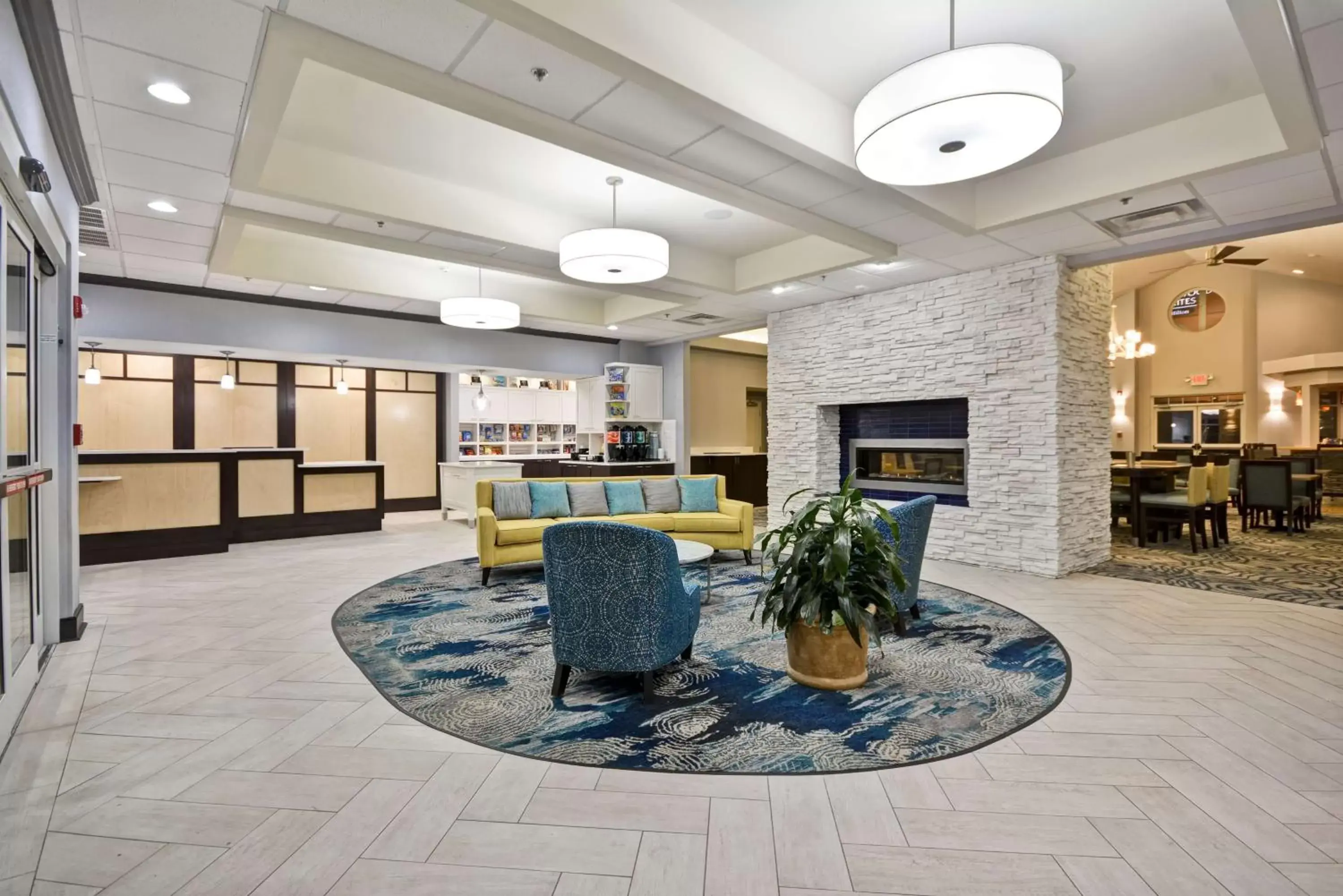 Lobby or reception in Homewood Suites by Hilton Wilmington/Mayfaire, NC