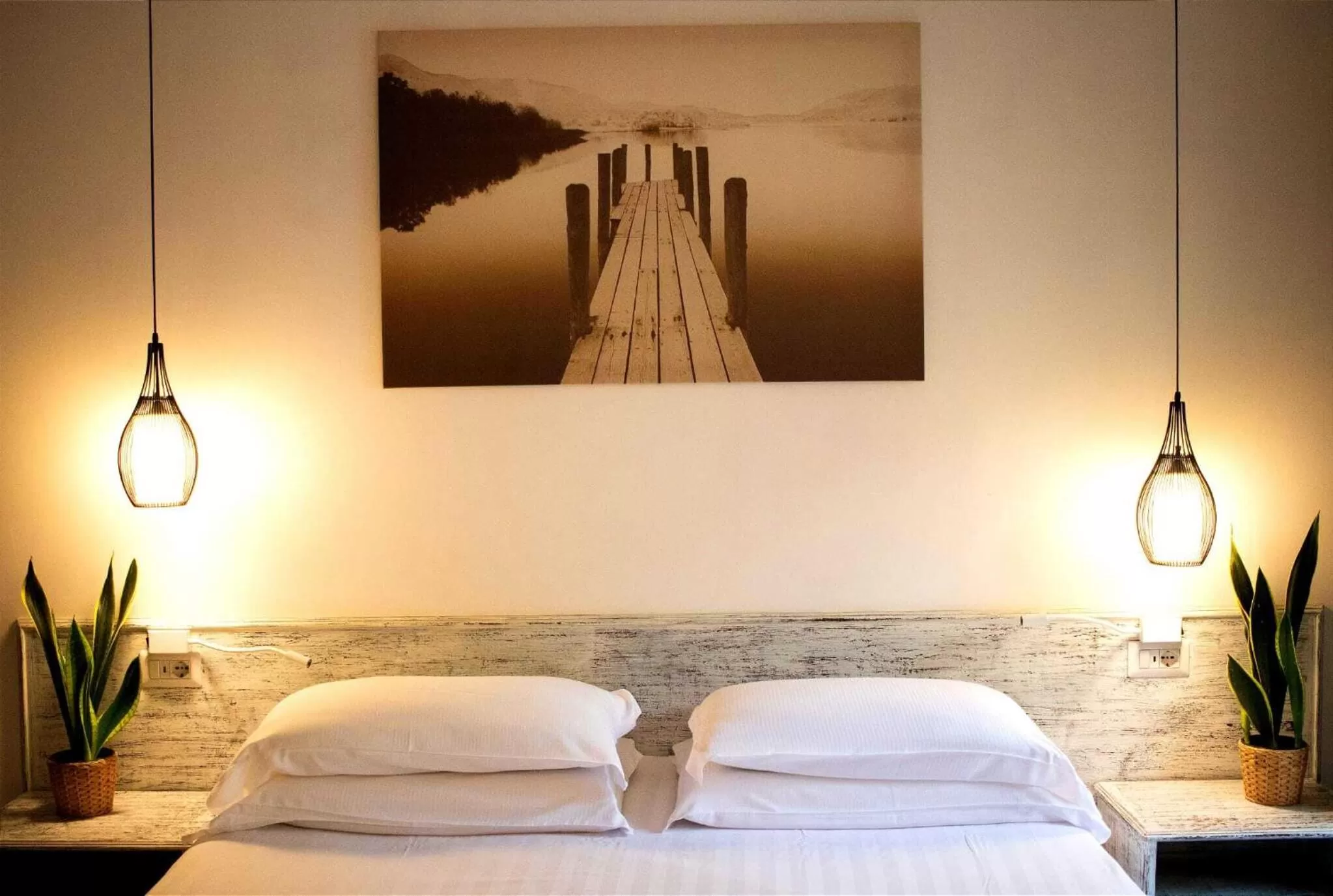 Bedroom, Bed in In Trastevere House