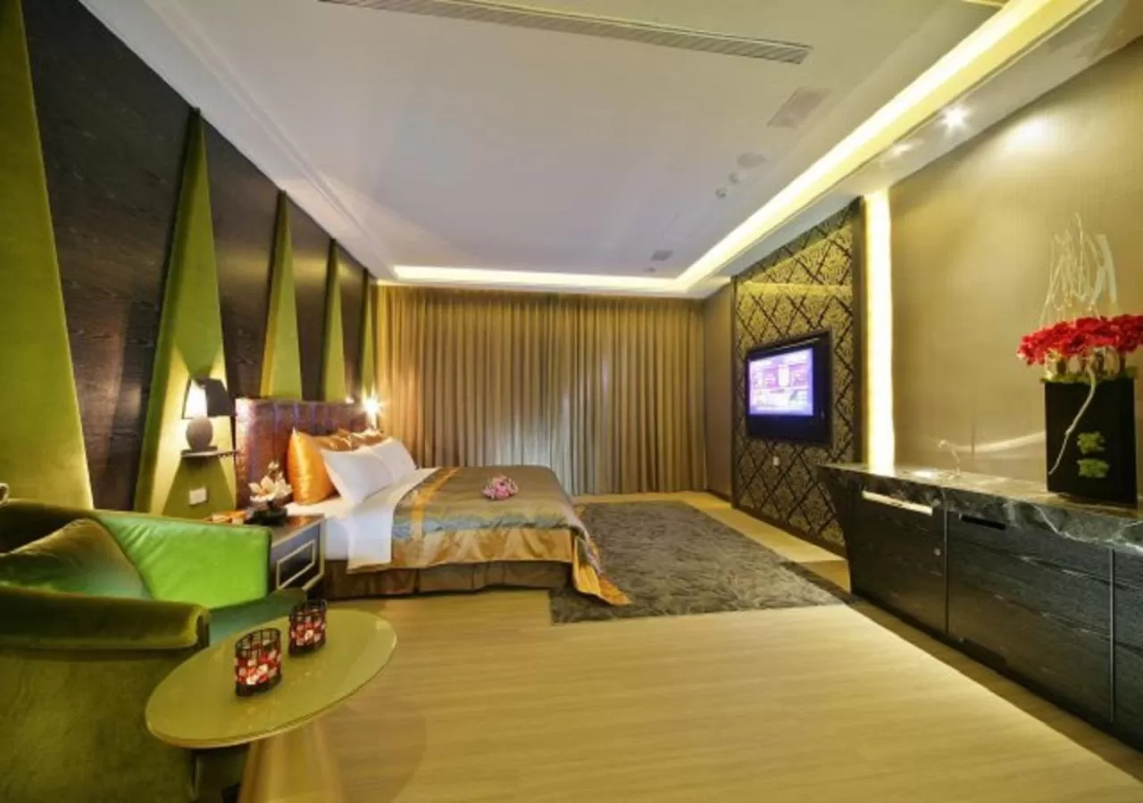 Bed in Han Guan Motel