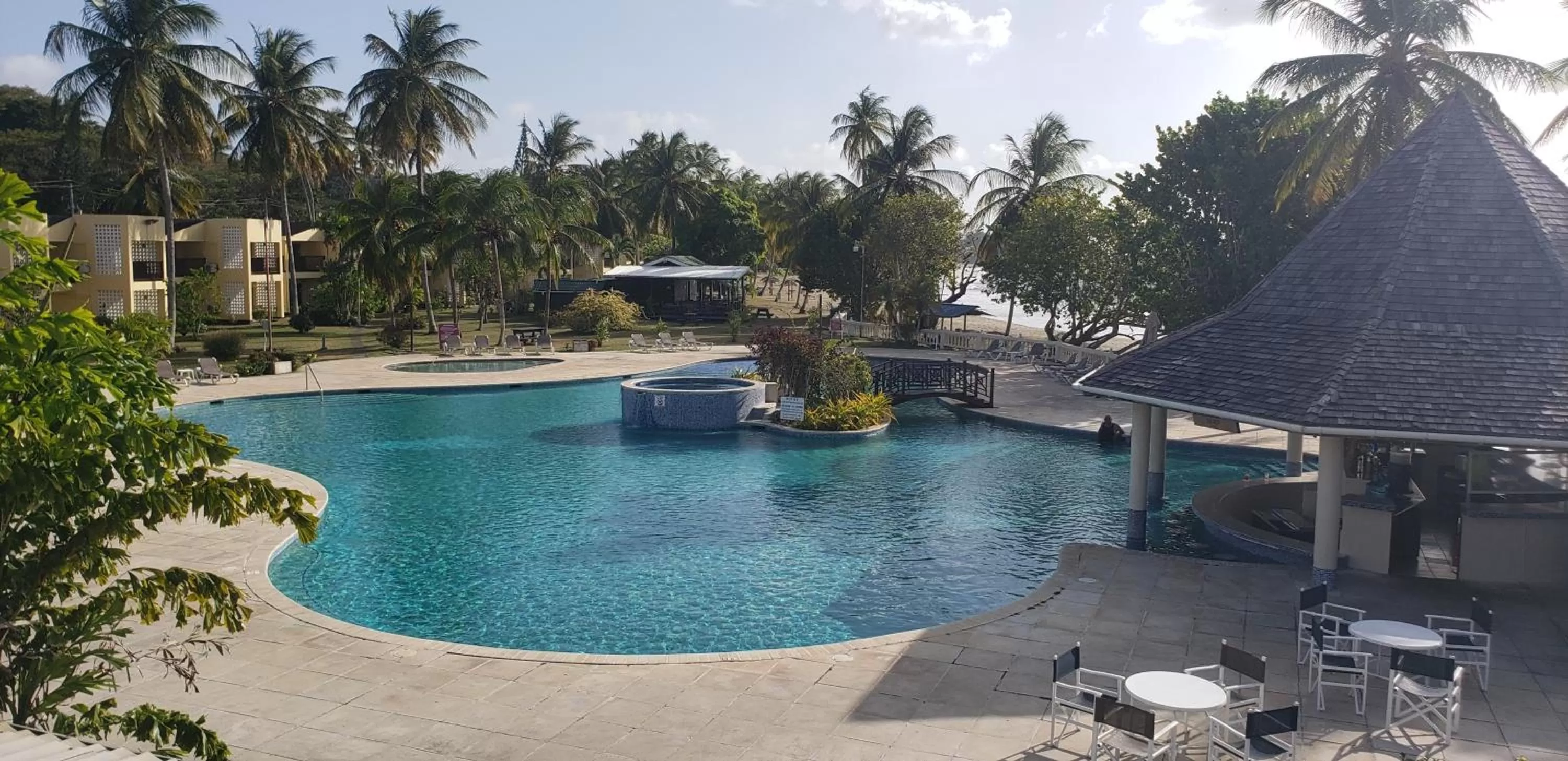Swimming pool in Starfish Tobago