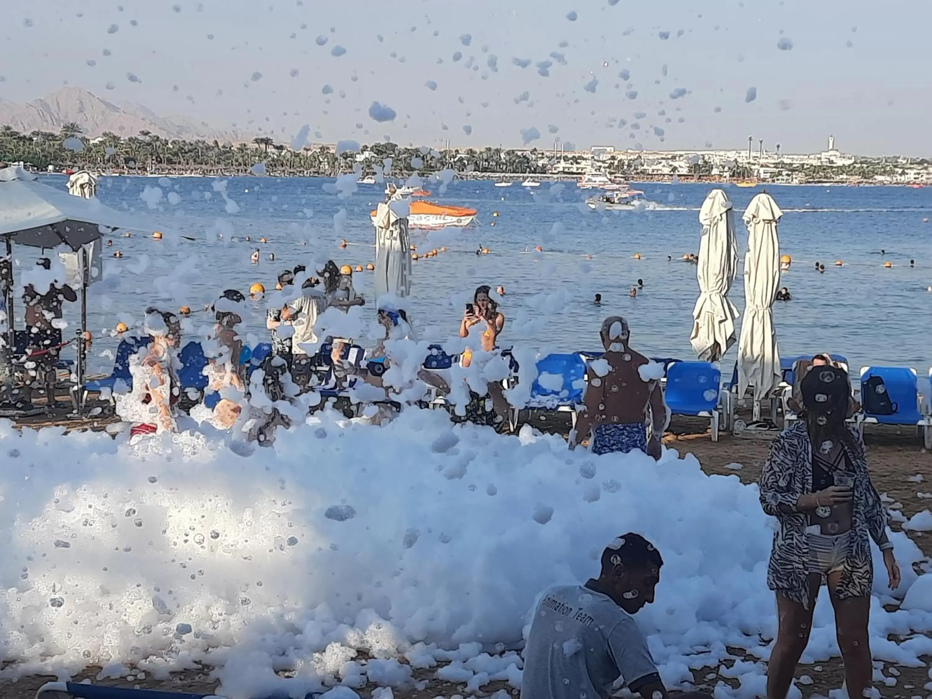 Beach in Marina Sharm Hotel