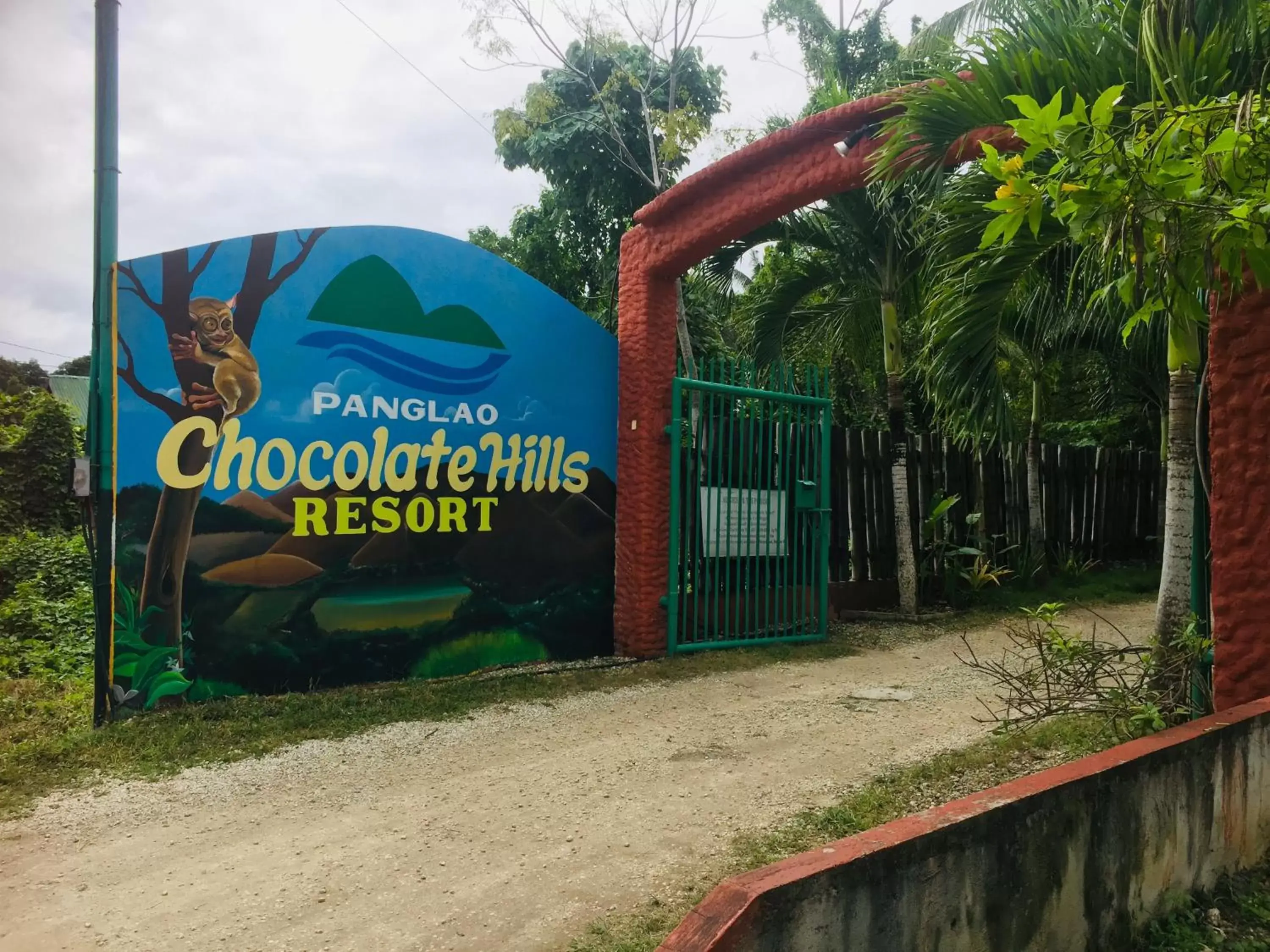 Facade/entrance in Panglao Chocolate Hills Resort