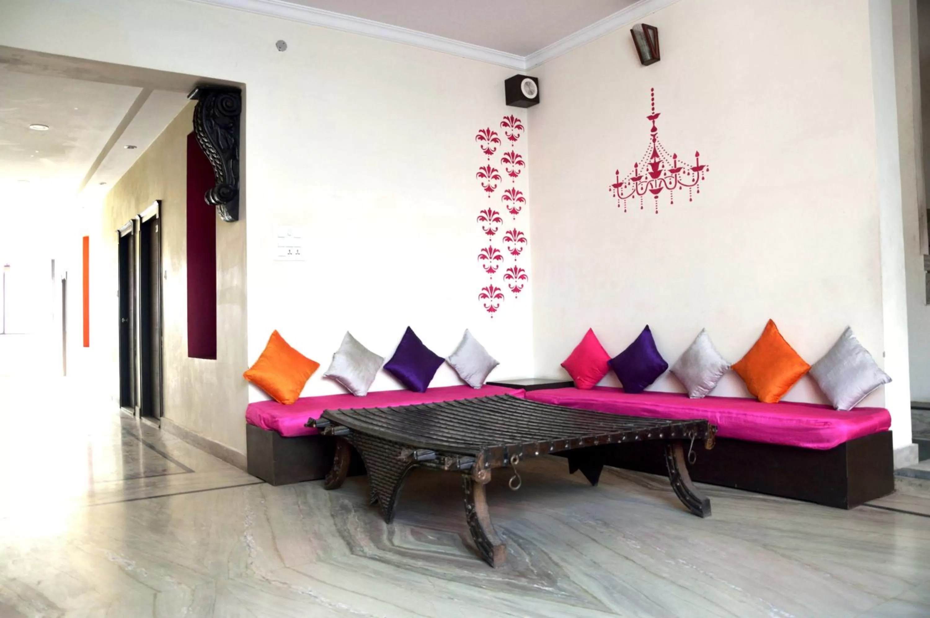 Lobby or reception in La Casa