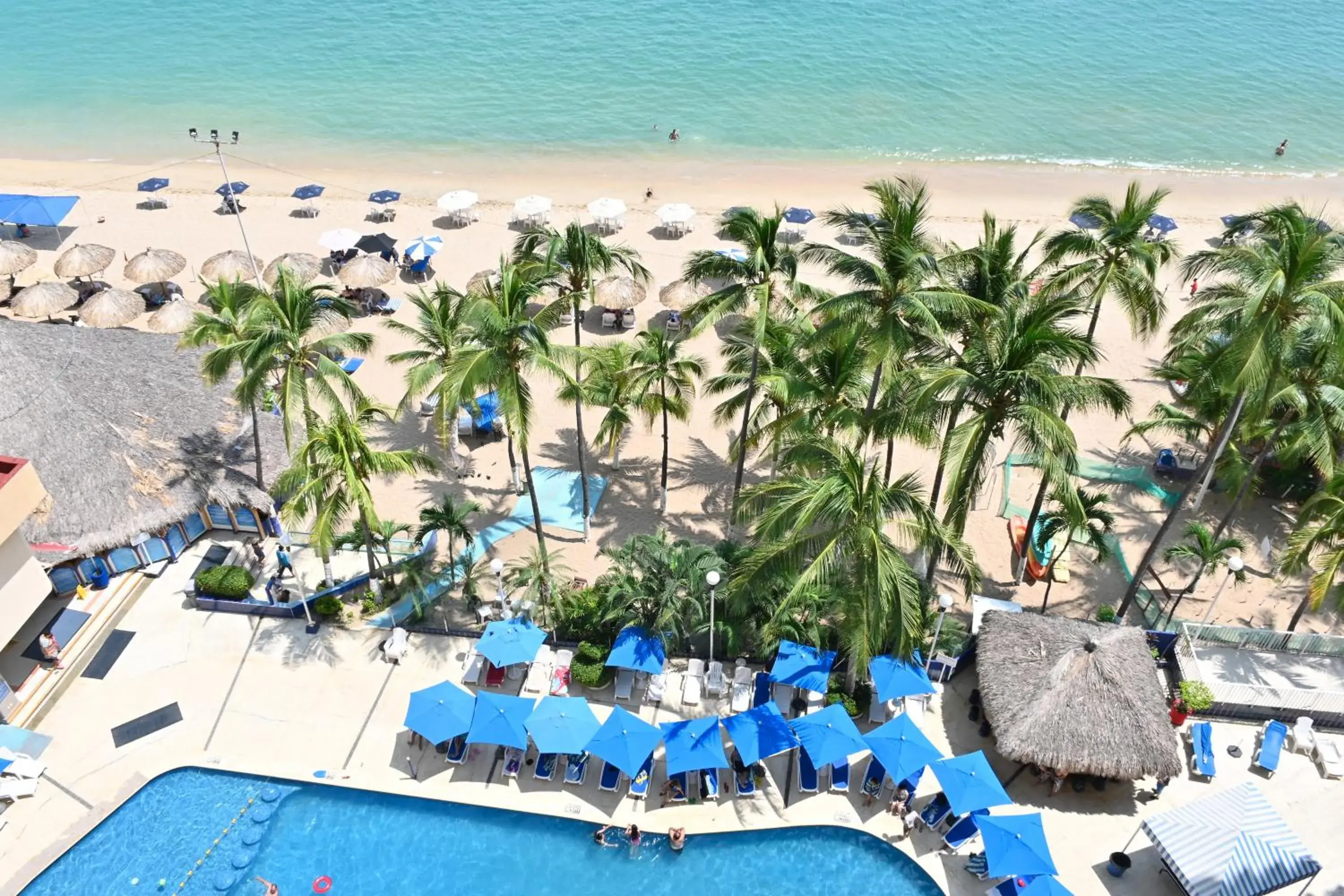 Beach, Pool View in Ritz Acapulco All Inclusive