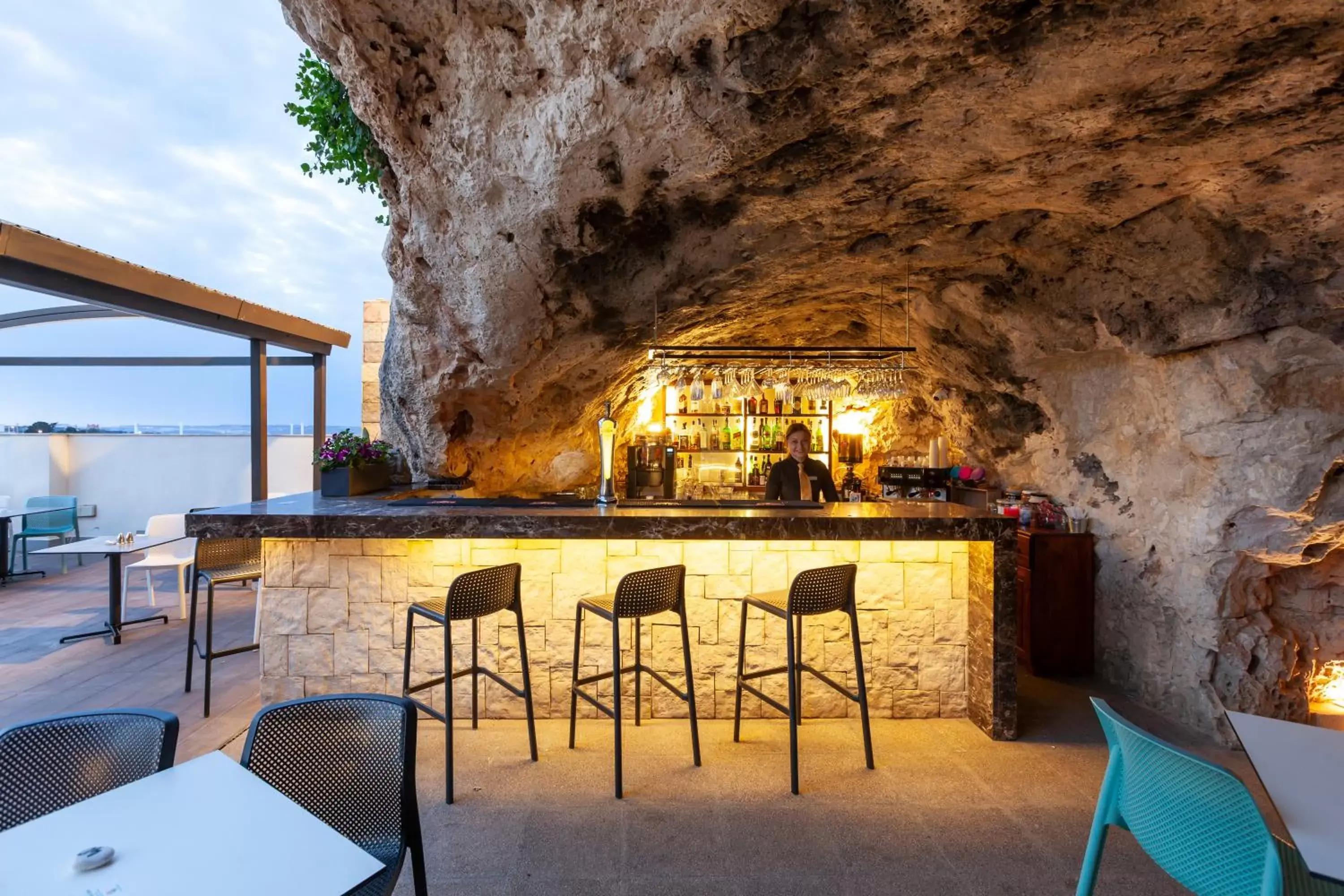Lounge or bar in Pergola Hotel & Spa