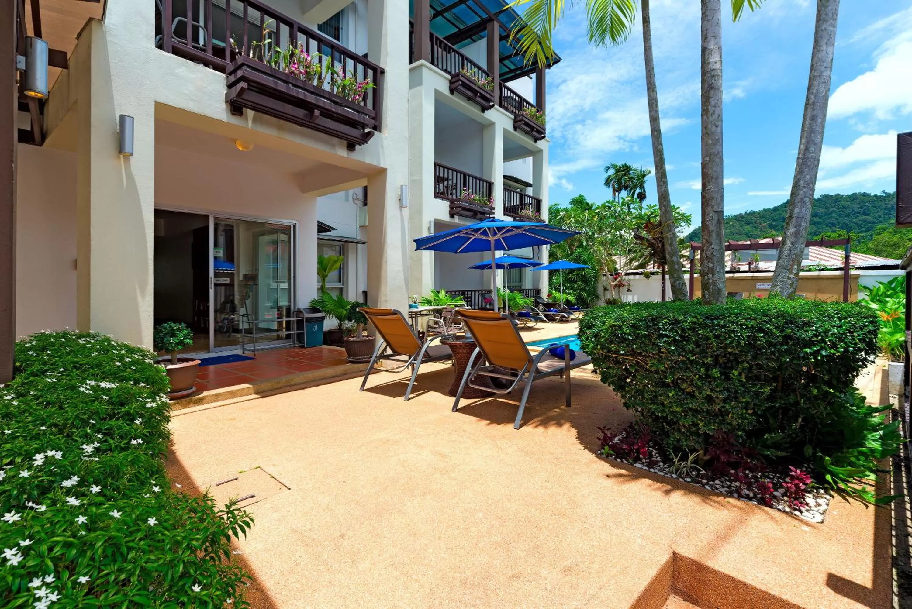 Patio in Krabi Apartment-SHA Extra Plus