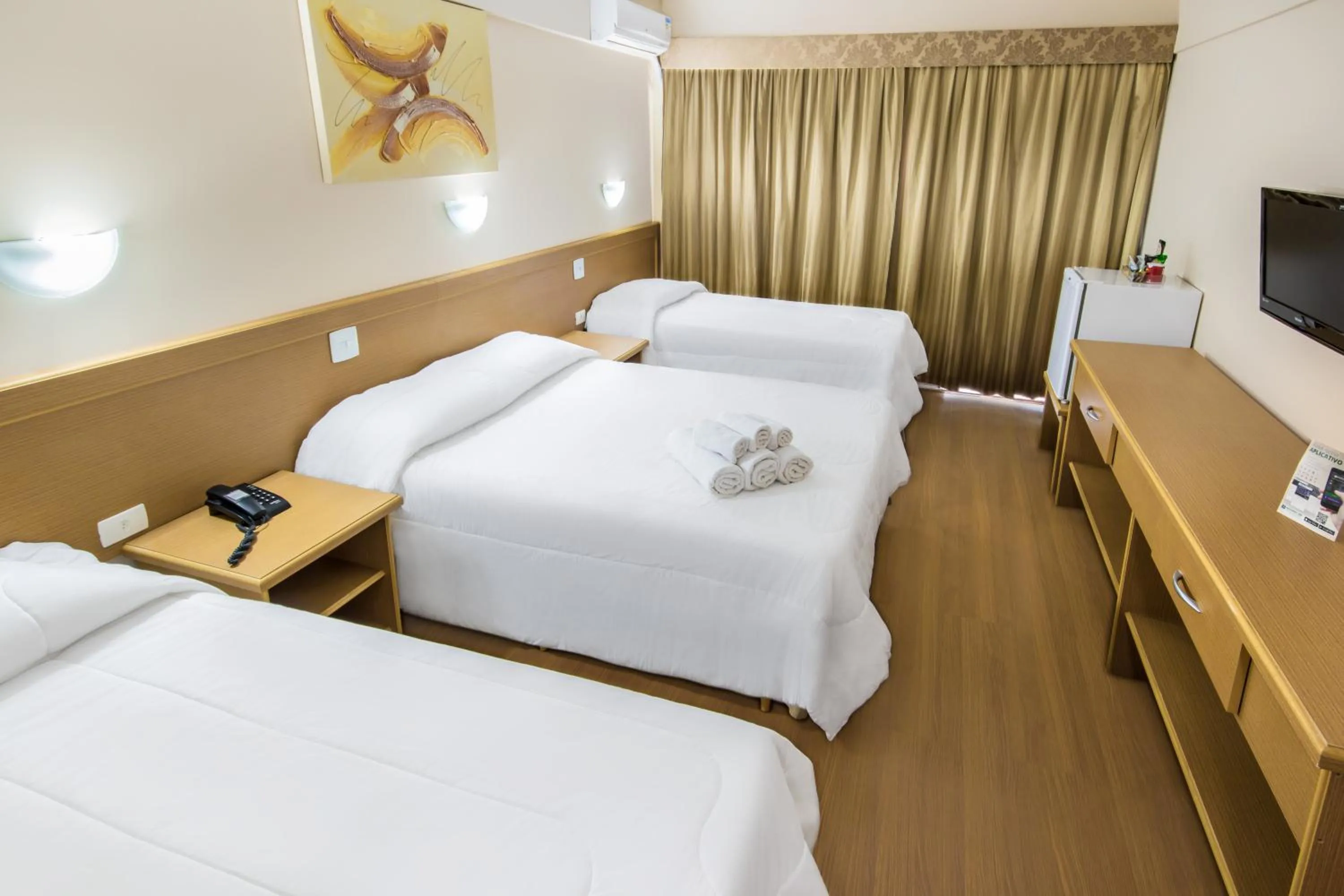 Bed in Hotel Nacional Inn Poços de Caldas - Lazer completo e Gastronomia no Centro