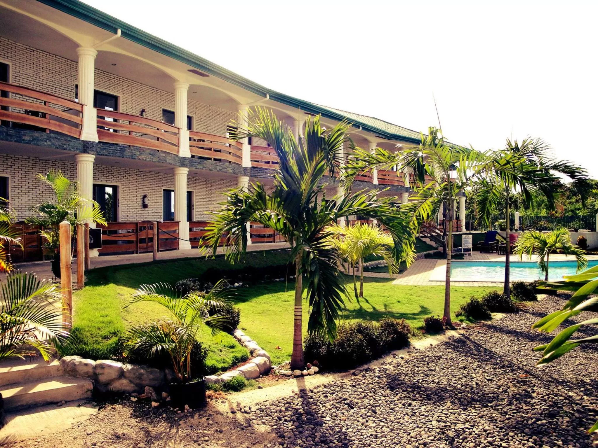 Facade/entrance in Harmony Hotel