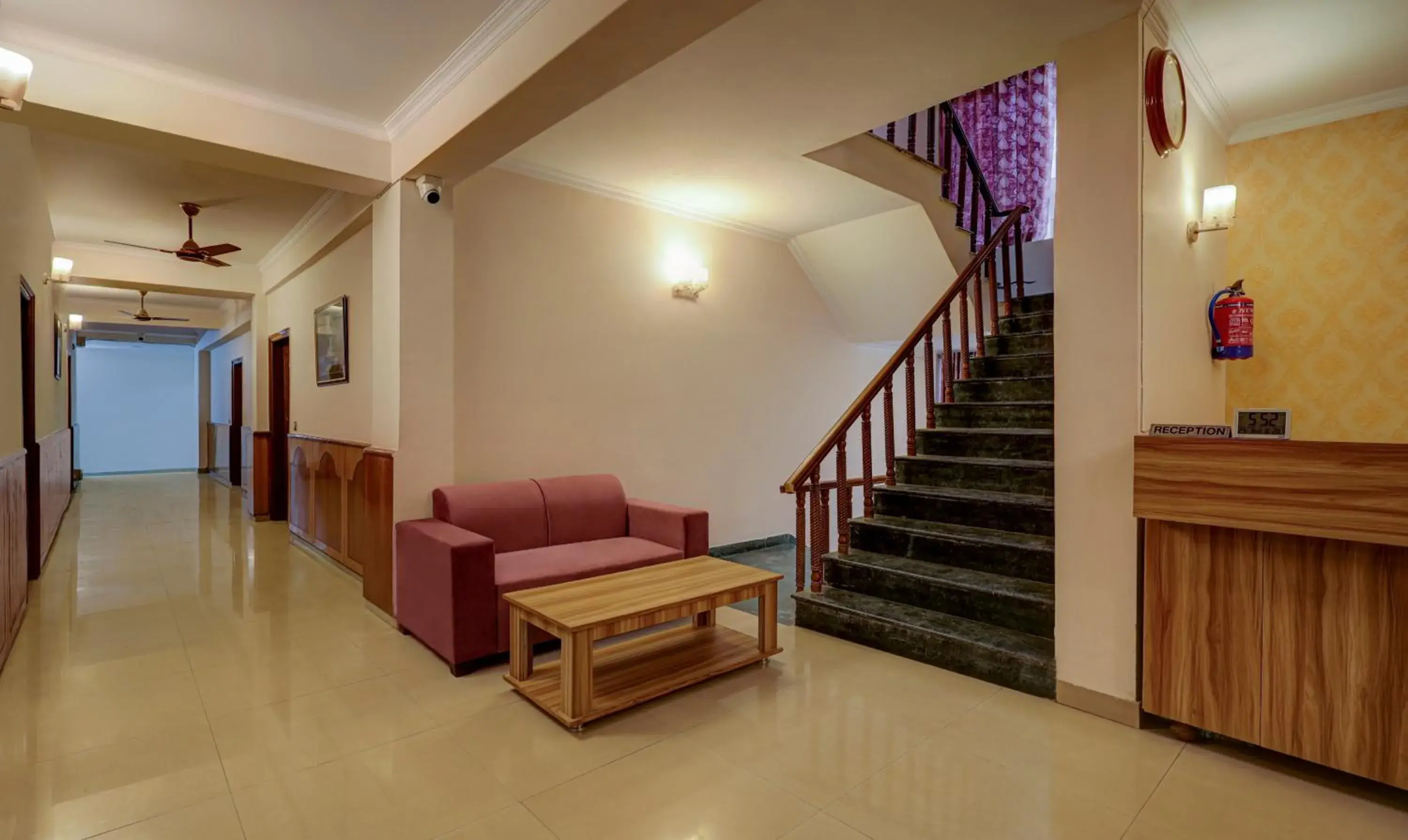 Lobby or reception in Treebo Primeone Lobby or reception in Treebo Primeone