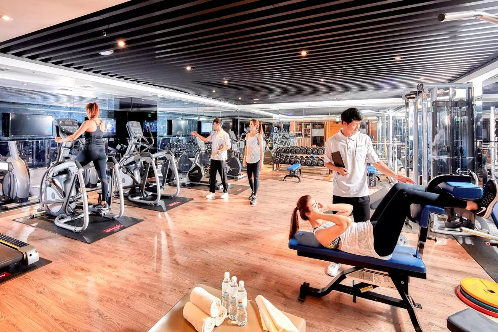 Fitness centre/facilities in The Howard Prince Hotel Taichung
