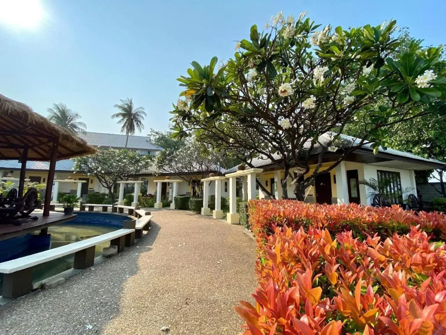 Property building, Swimming Pool in Golden Pine Beach Resort