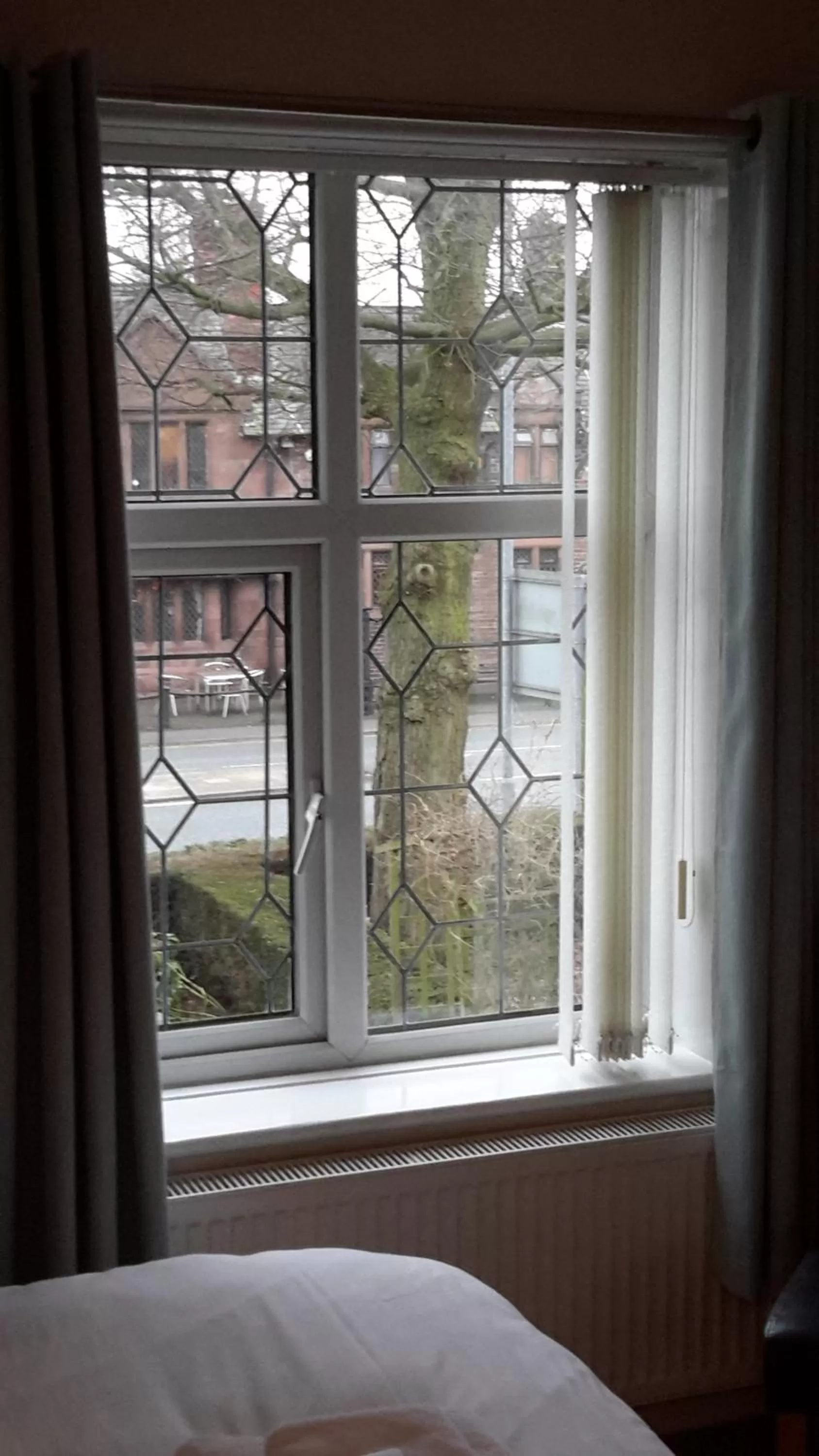 Garden view, Bed in The School House