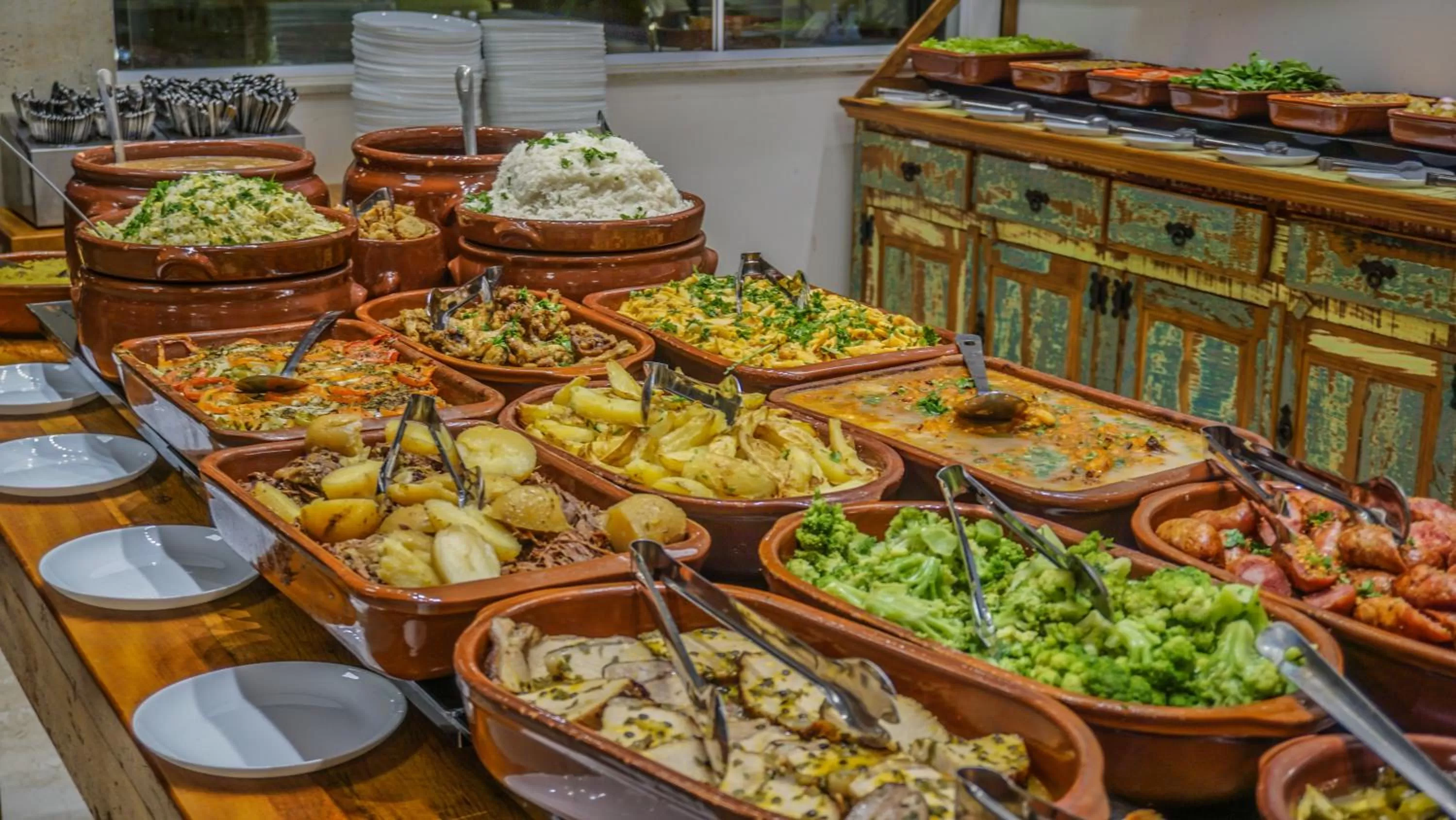 Restaurant/places to eat in Pousada Ilha Vitoria