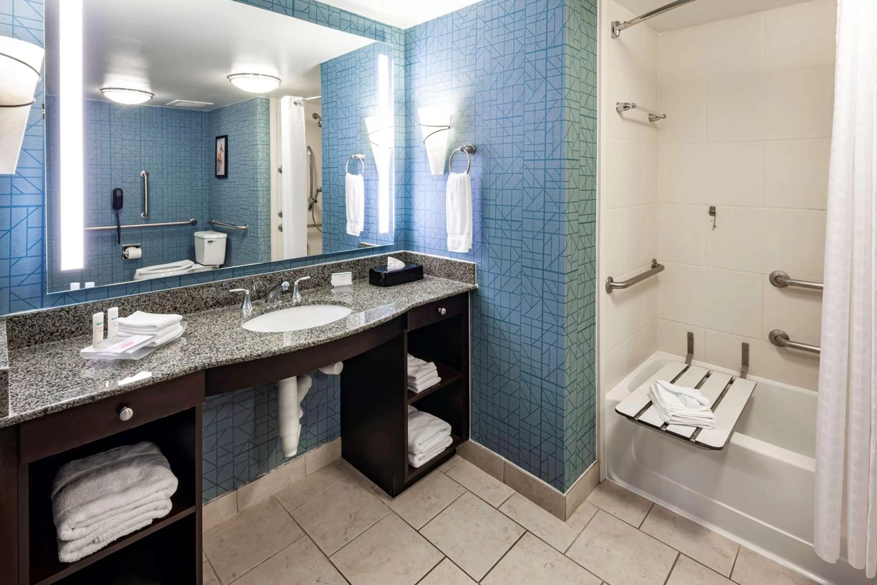 King Suite - Disability Access/Non-Smoking in Homewood Suites by Hilton Austin/Round Rock