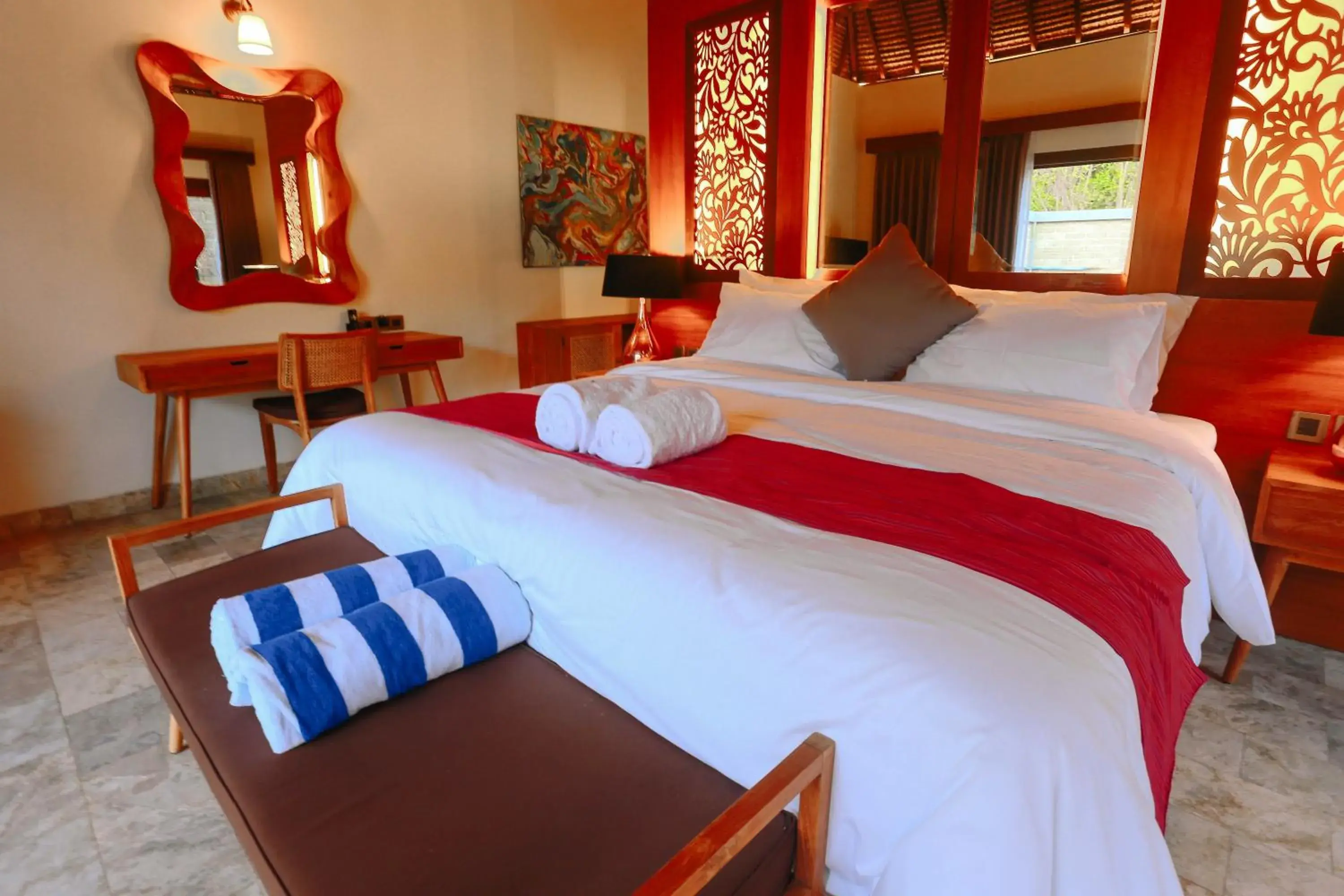 Bed in A Villa Gili Air