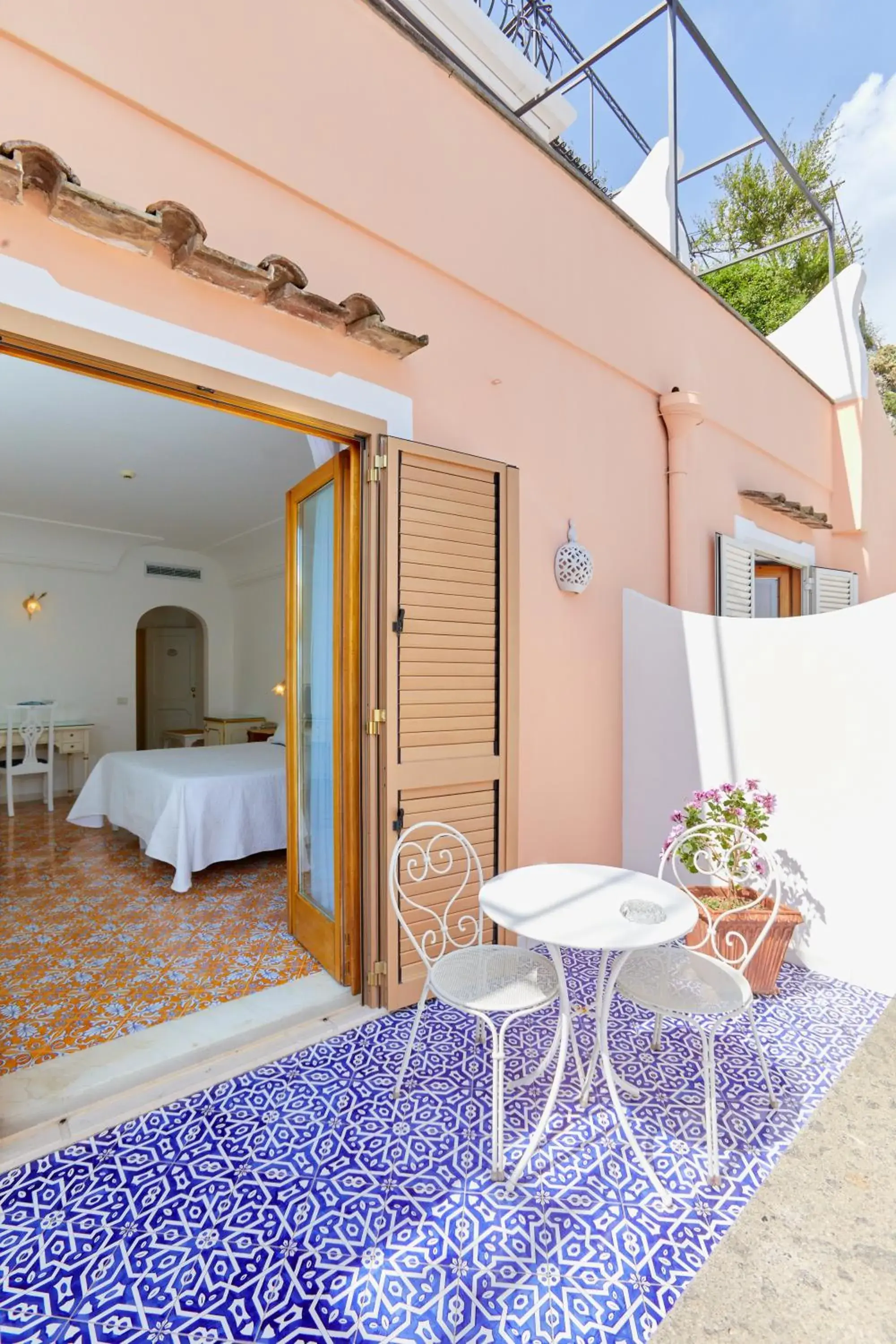 Balcony/Terrace in Hotel Conca d'Oro