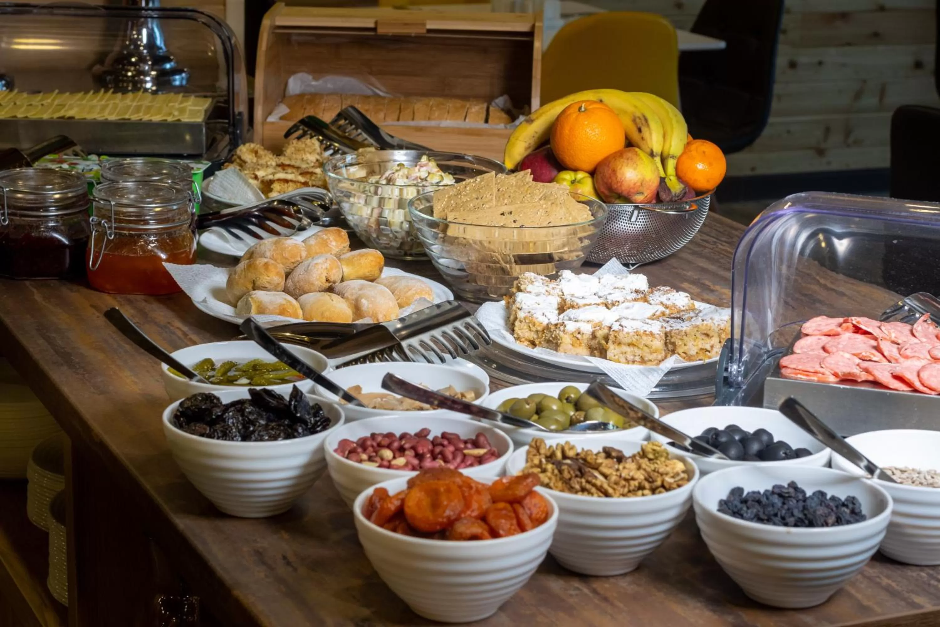 Food close-up in My hotel Karakol