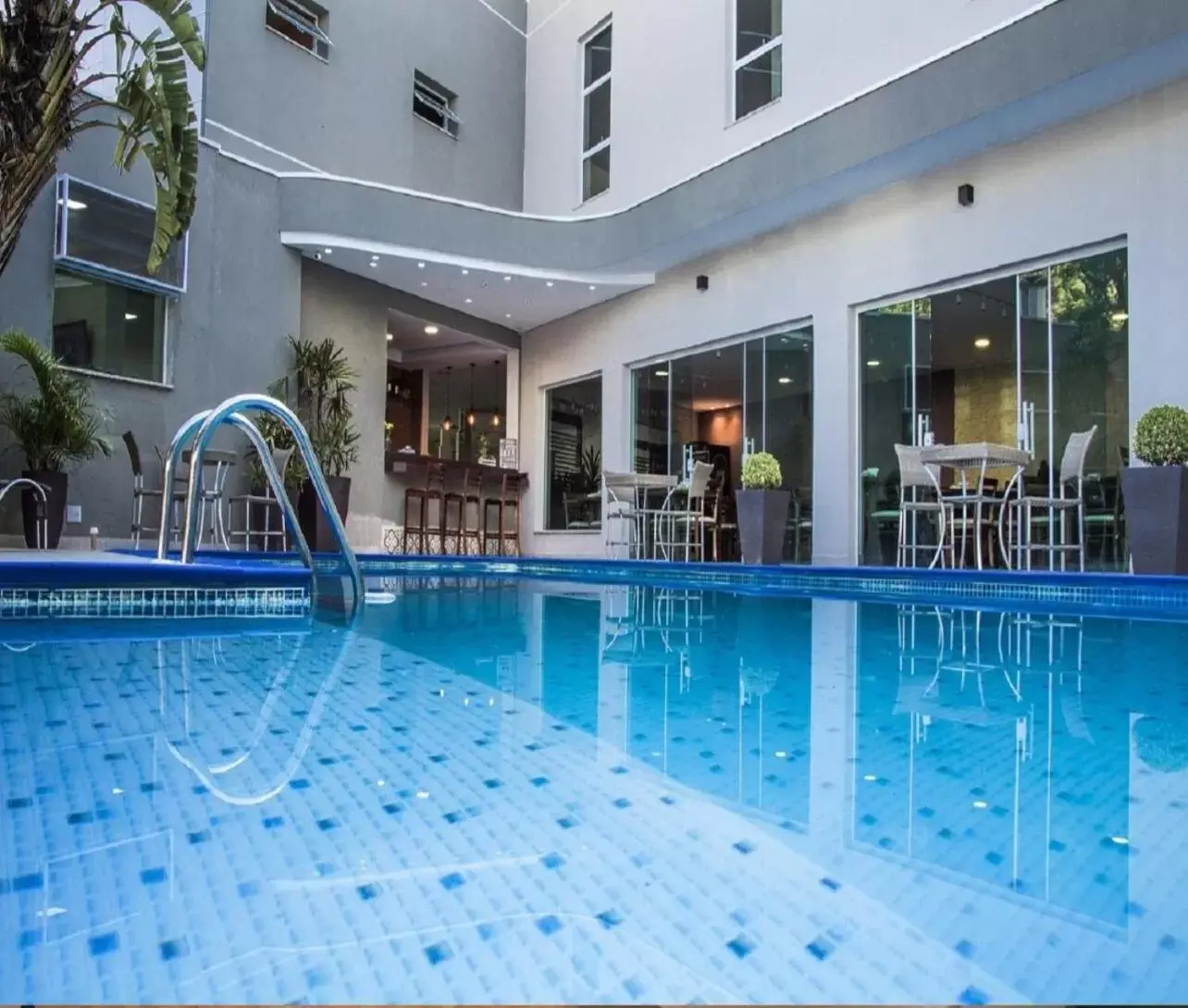 Swimming pool in Hotel Serra de Jundiaí Swimming pool in Hotel Serra de Jundiaí