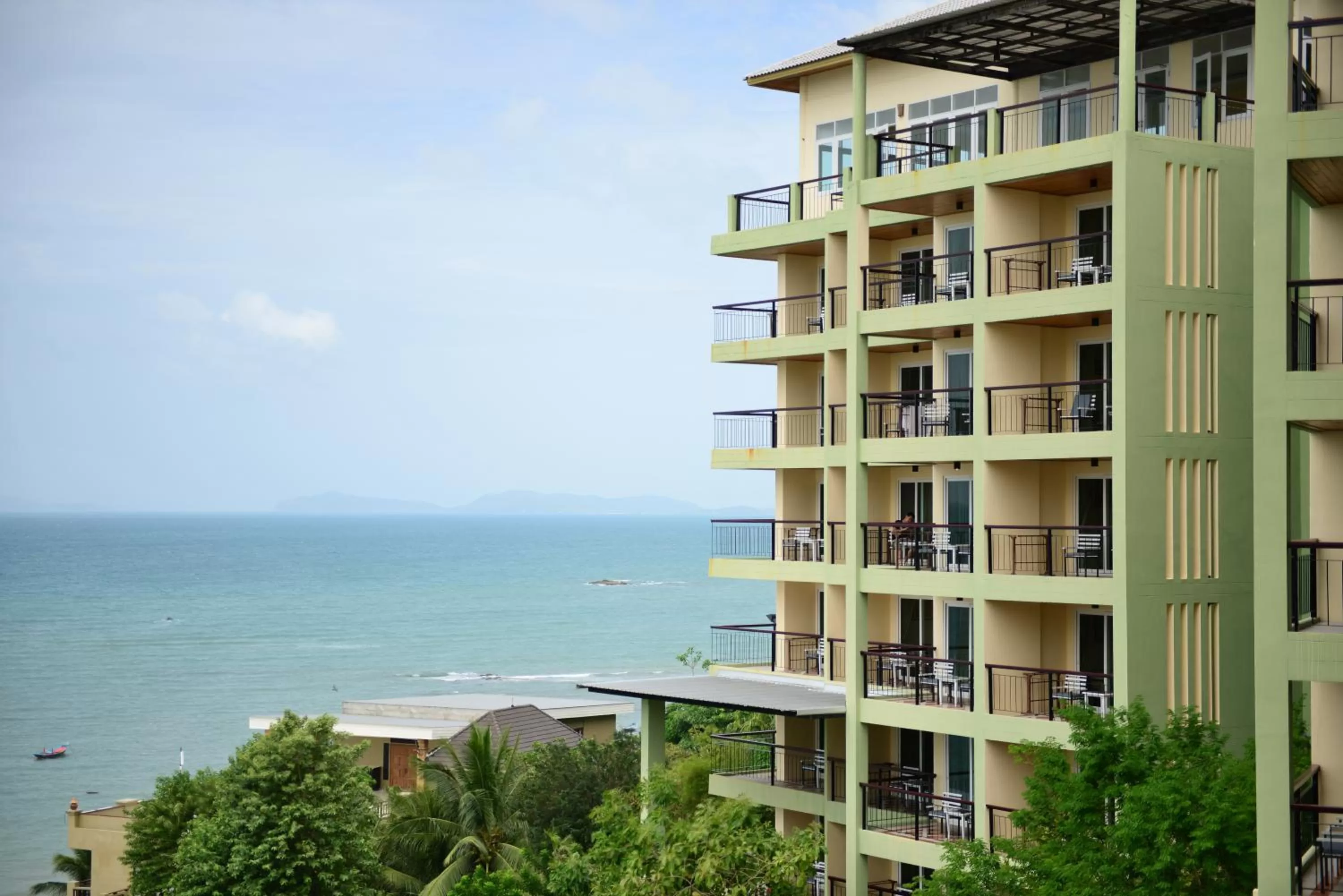 Sea view in Royal Phala Cliff Beach Resort