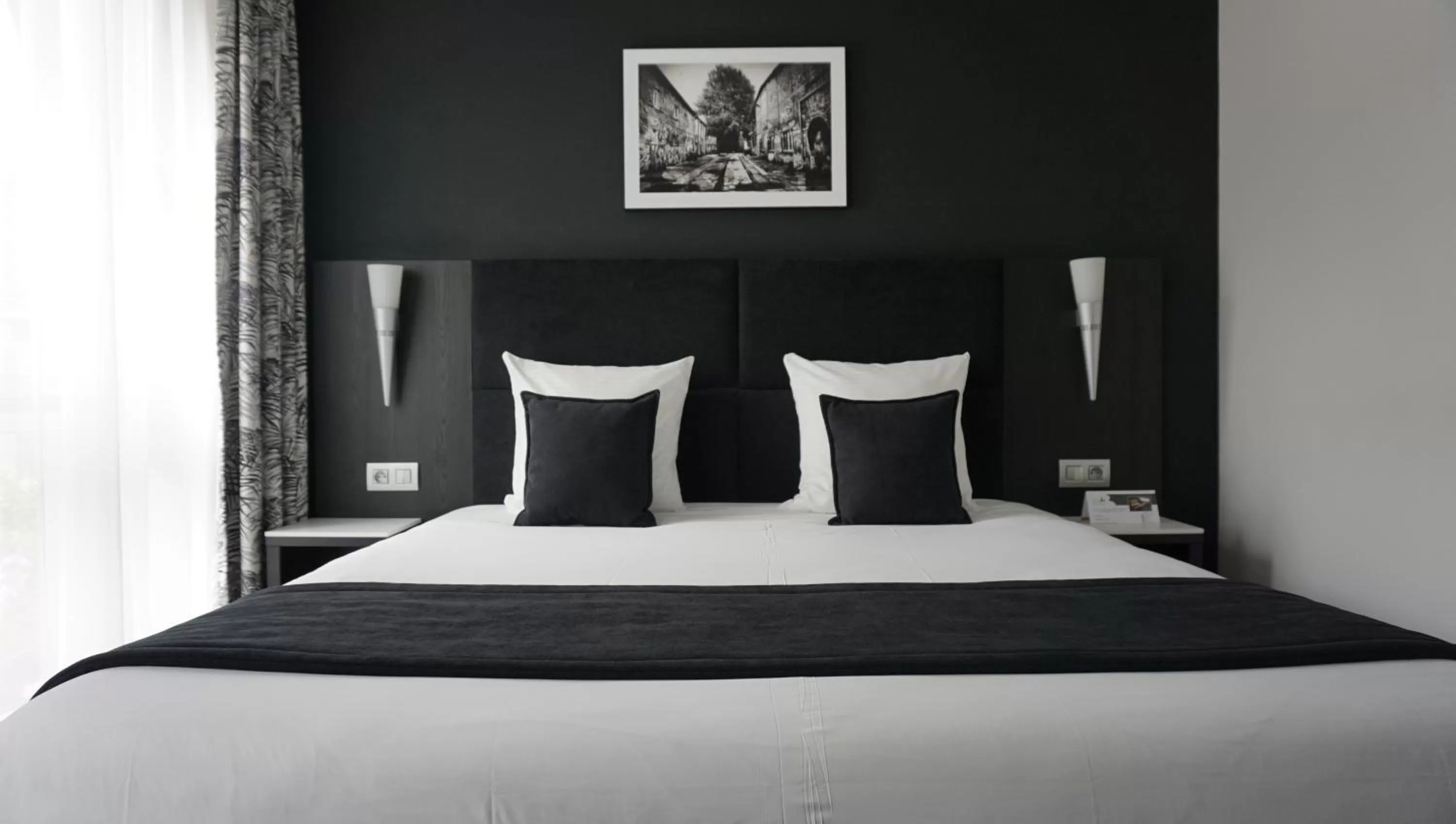 Bed in Hotel Saint Daniel