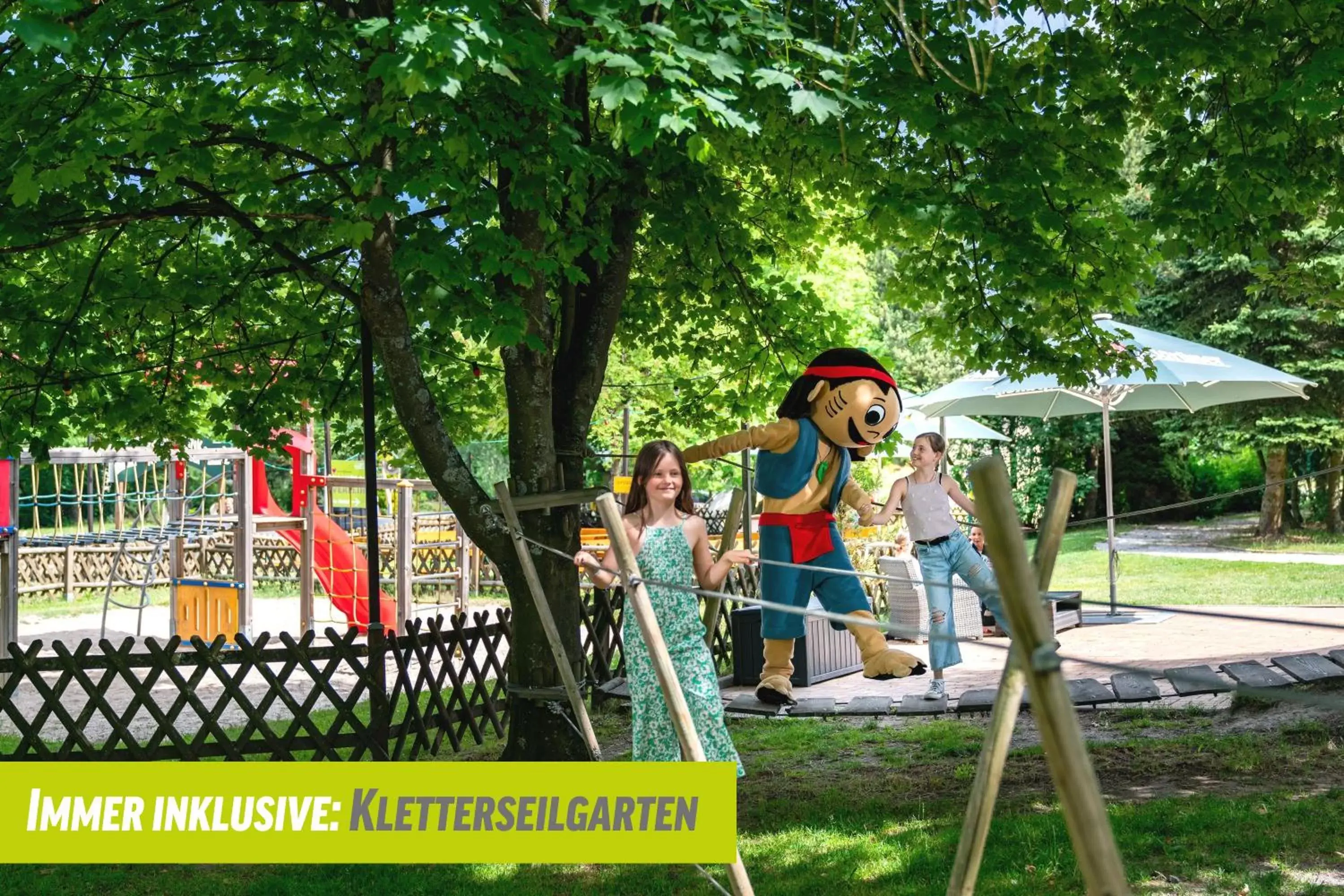 Children play ground, Children in AHORN Waldhotel Altenberg