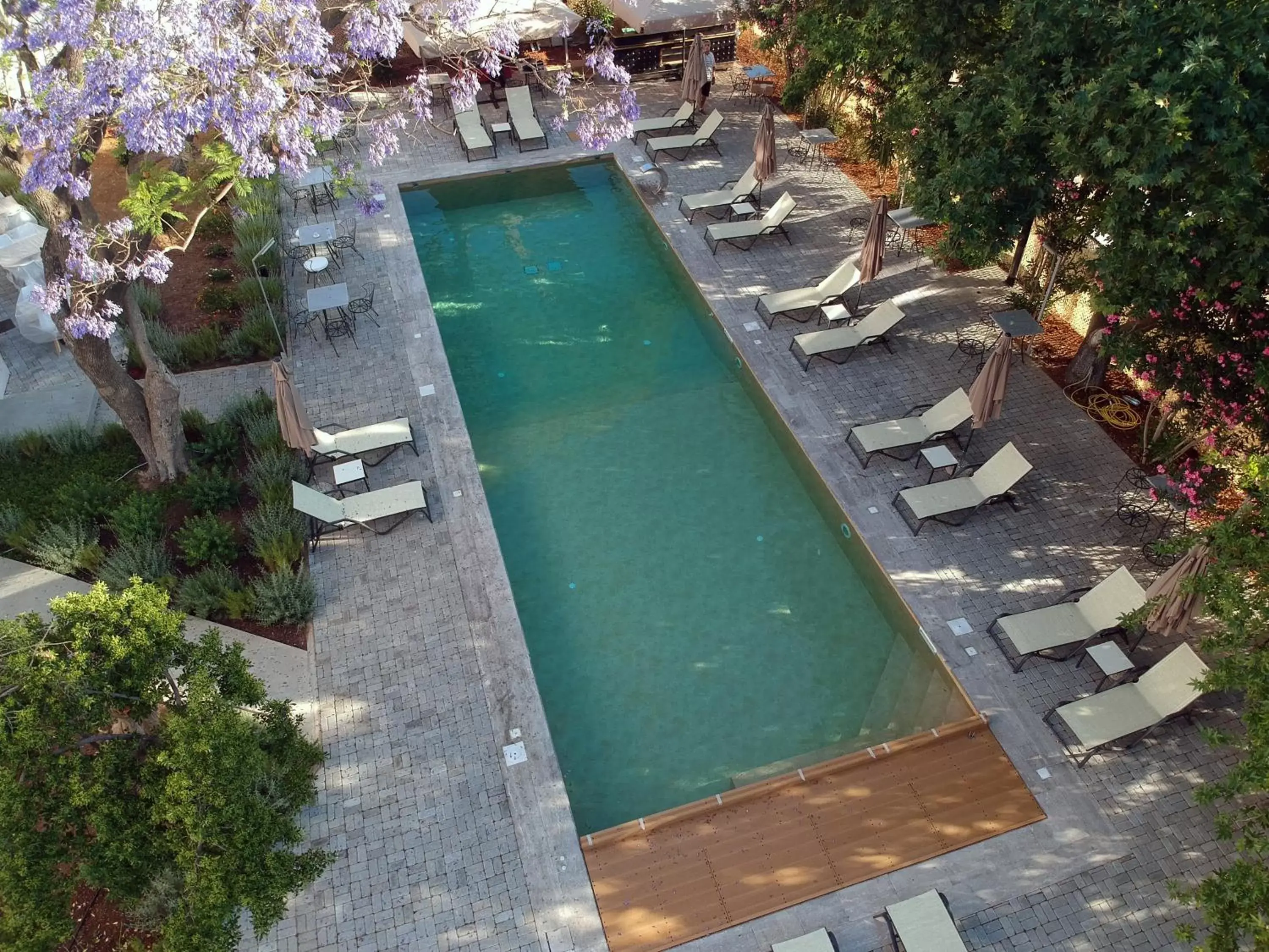 Bird's eye view, Pool View in Avra Nafpliou