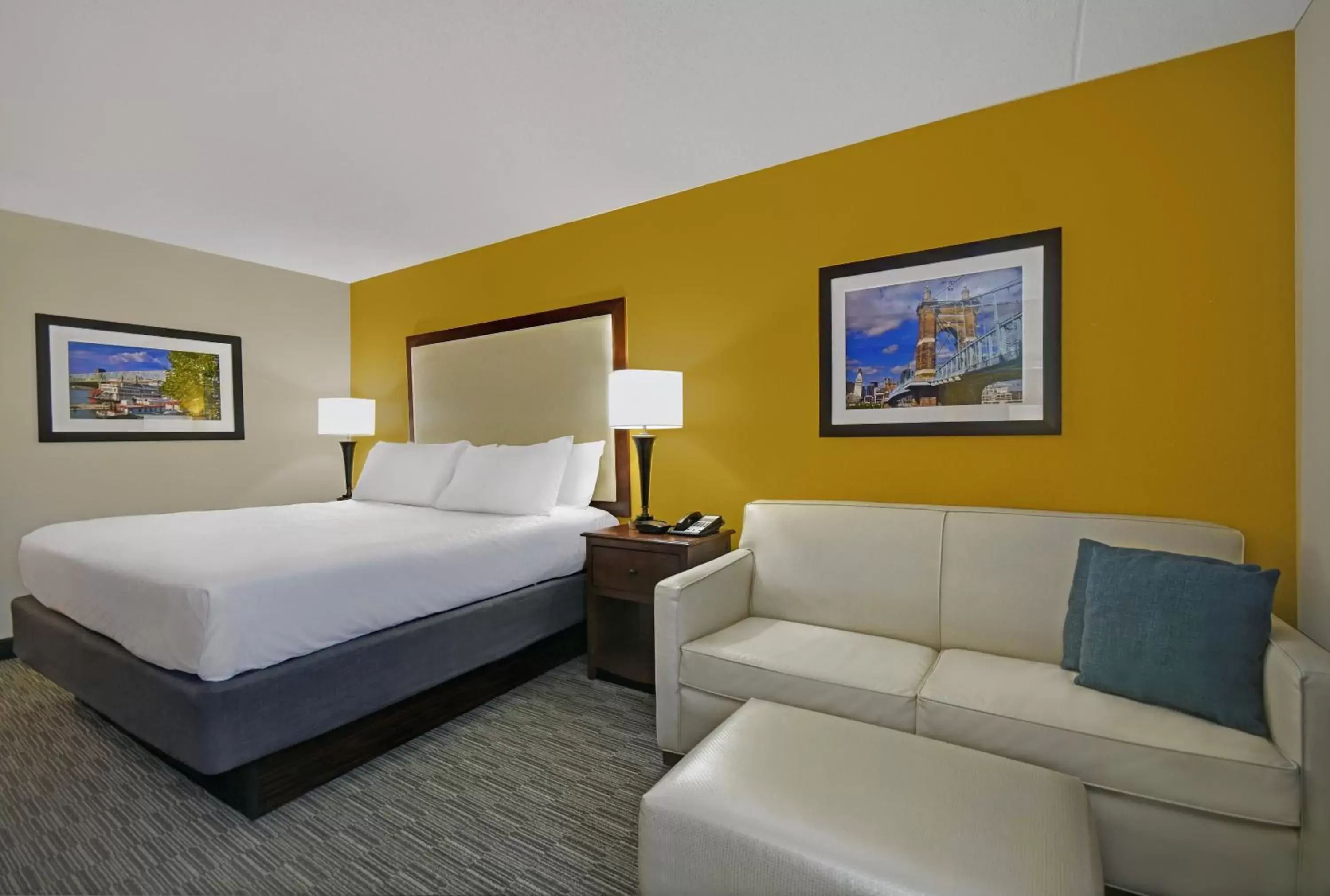 Guests in Holiday Inn Express & Suites Cincinnati Riverfront, an IHG Hotel