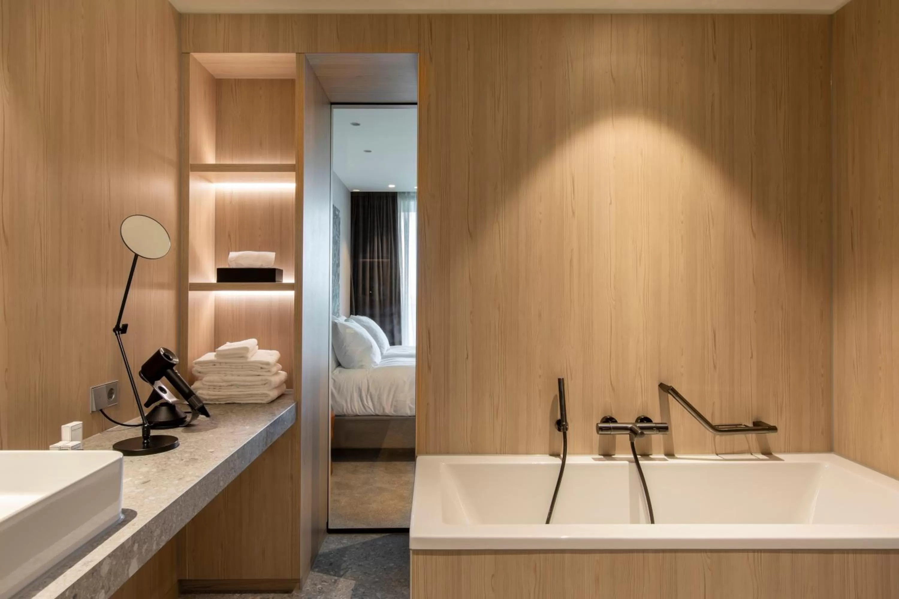 Bathroom, Bed in Van der Valk Hotel Deventer