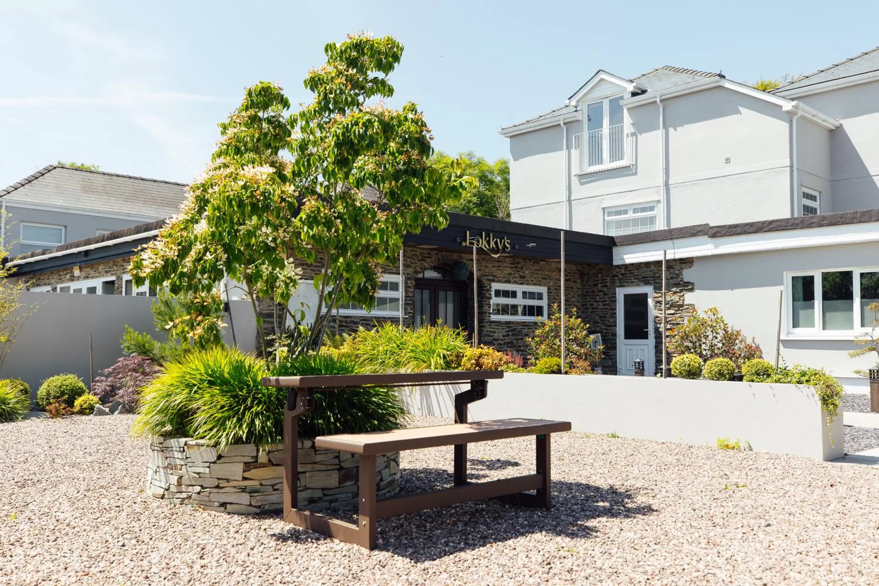 Patio in The Imperial Dragon Hotel