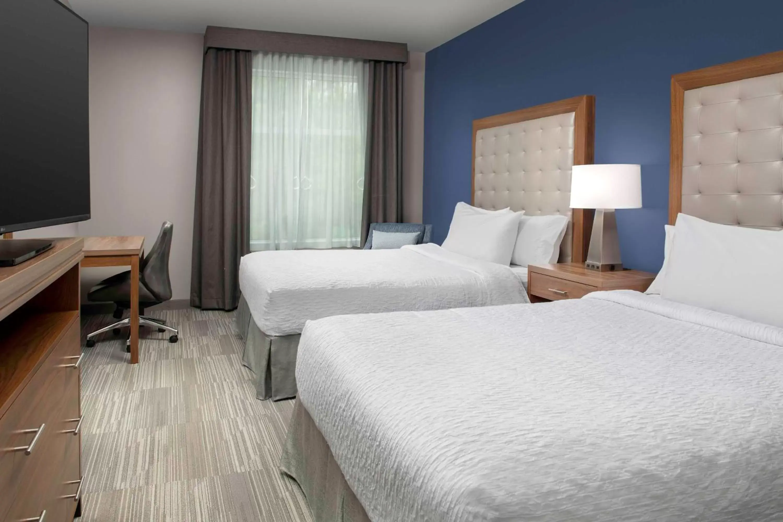 Bedroom, Bed in Homewood Suites By Hilton Greenville, NC