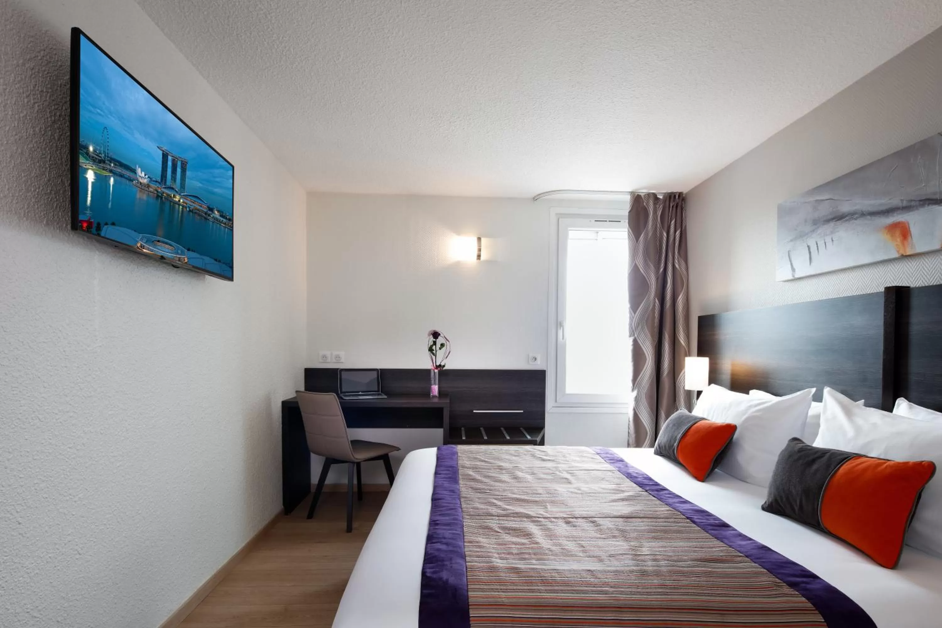 Double Room in Kyriad Belfort Centre Gare