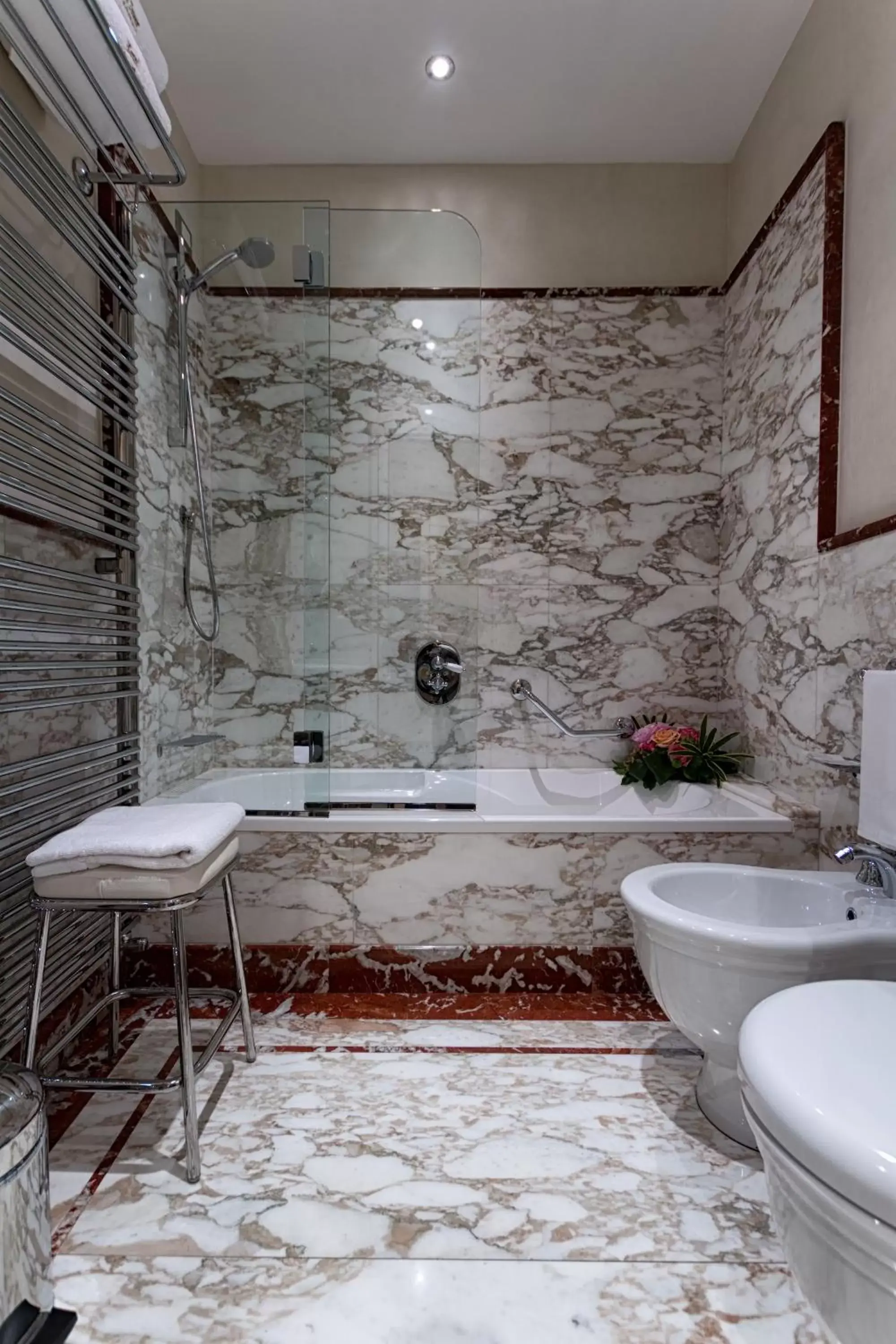 Bathroom in Golden Tower Hotel & Spa