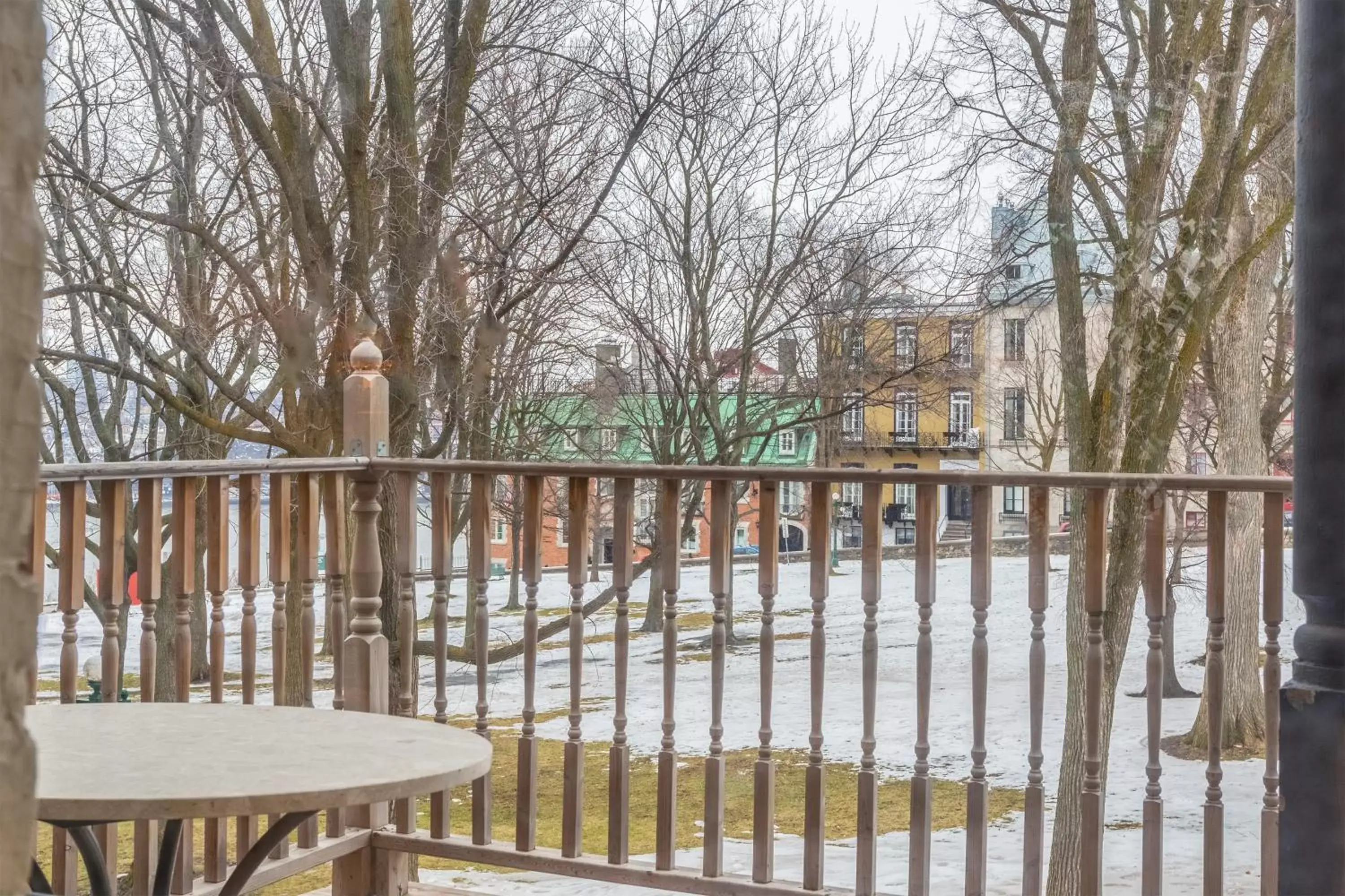 Balcony/Terrace, Winter in Hotel Jardin du Gouverneur