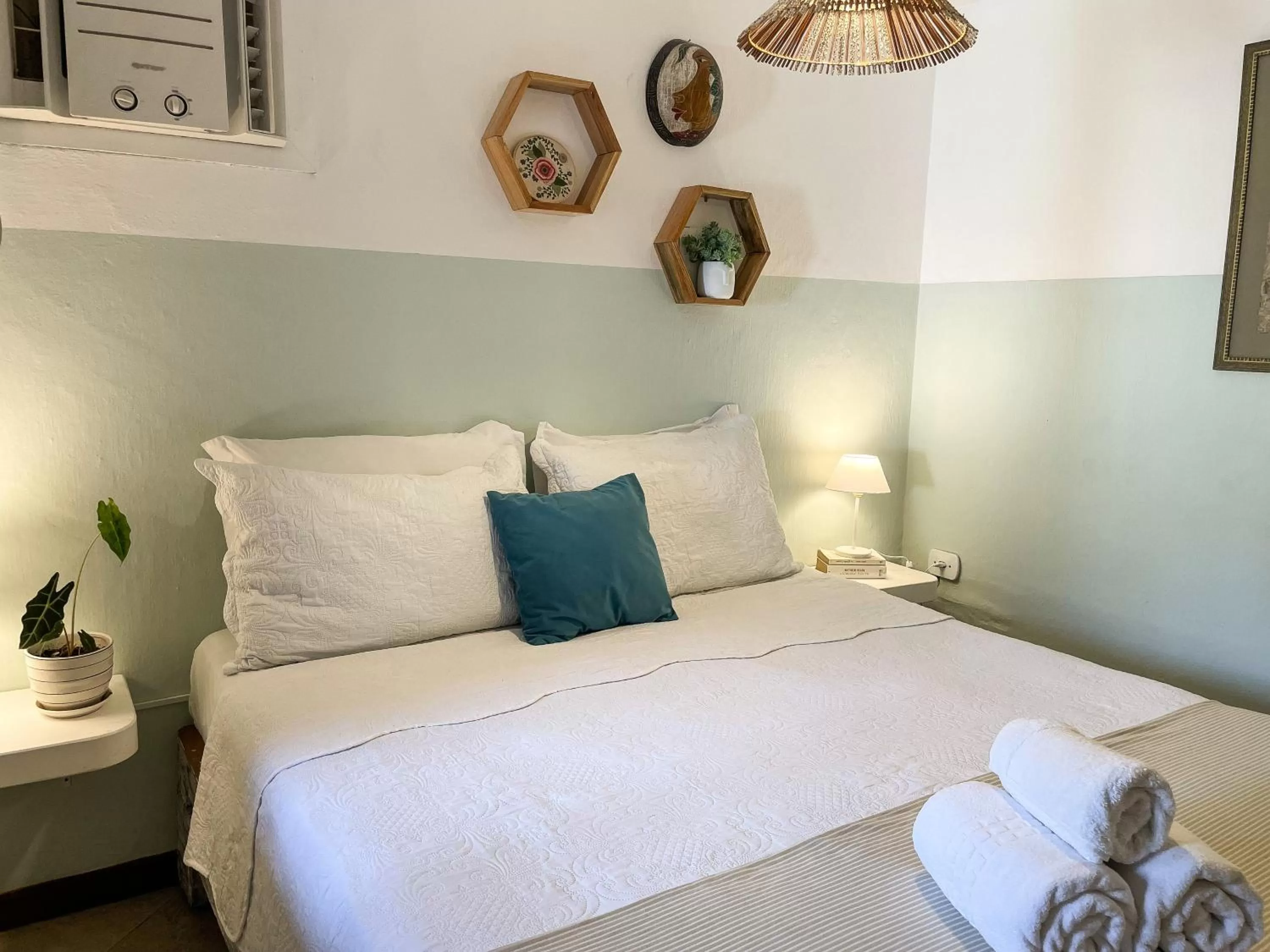 Decorative detail, Bed in Pousada Marittima