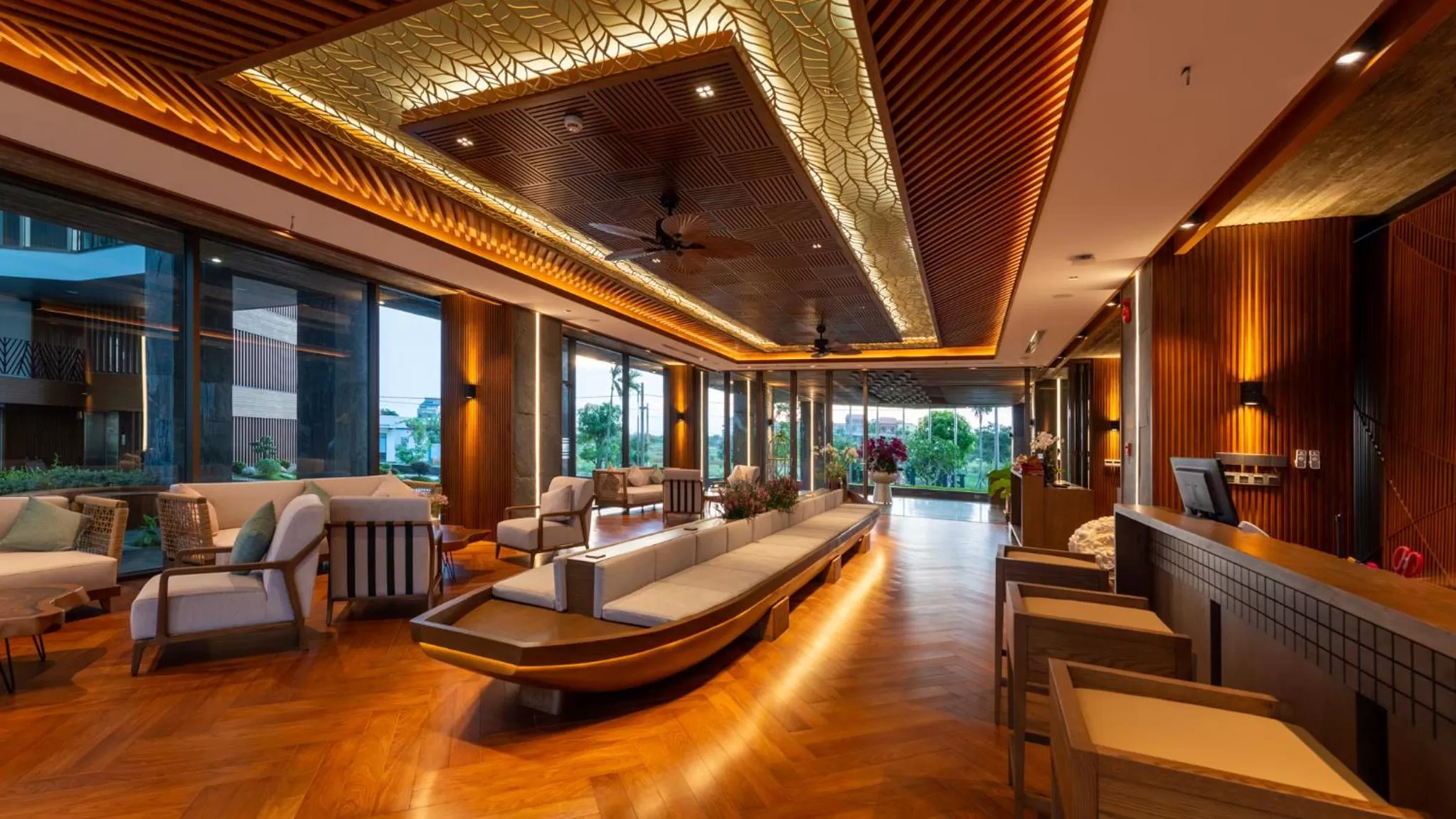 Lobby or reception in Bellerive Hoi An Resort and Spa