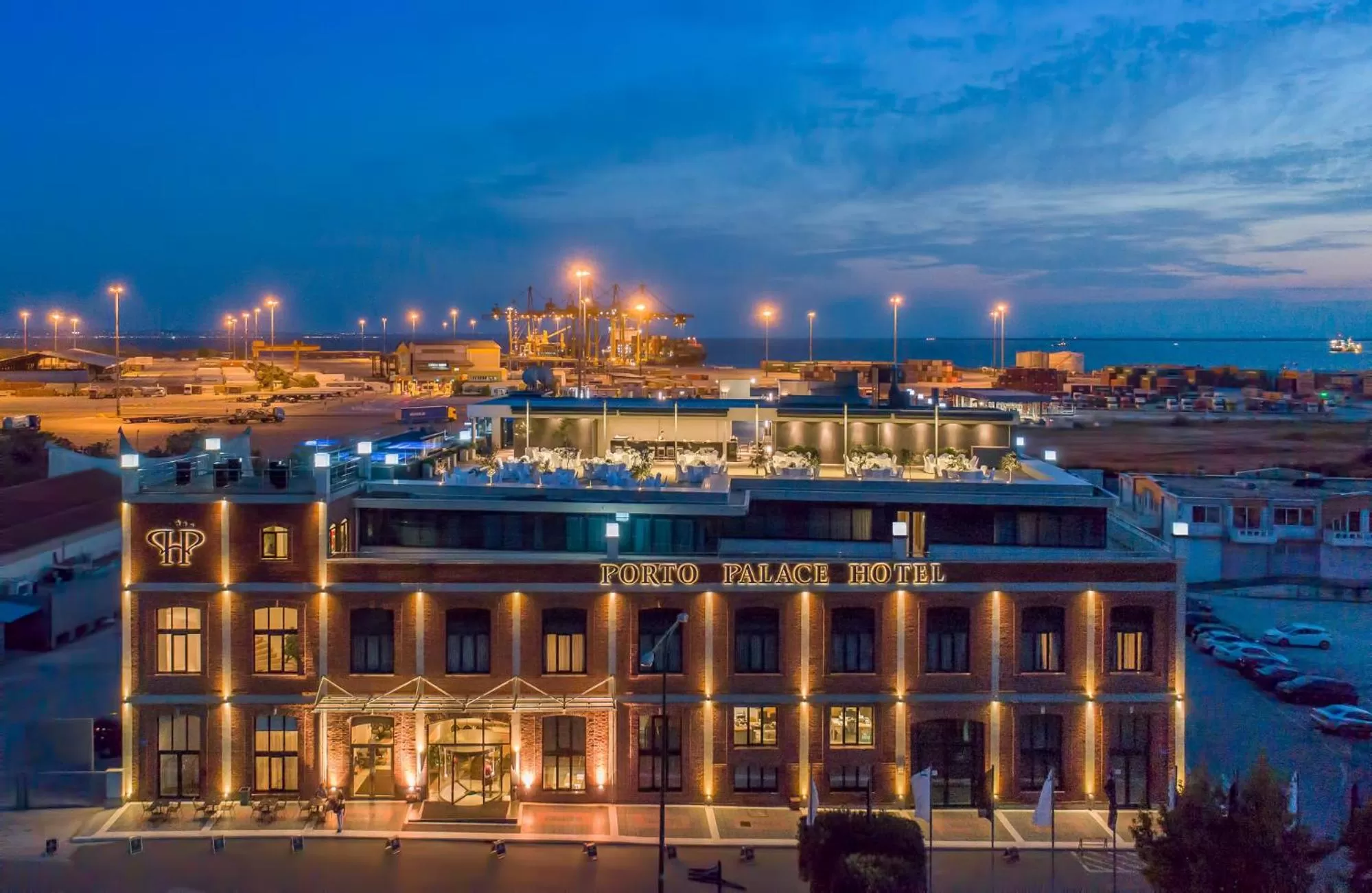 Bird's eye view in Porto Palace Hotel Thessaloniki