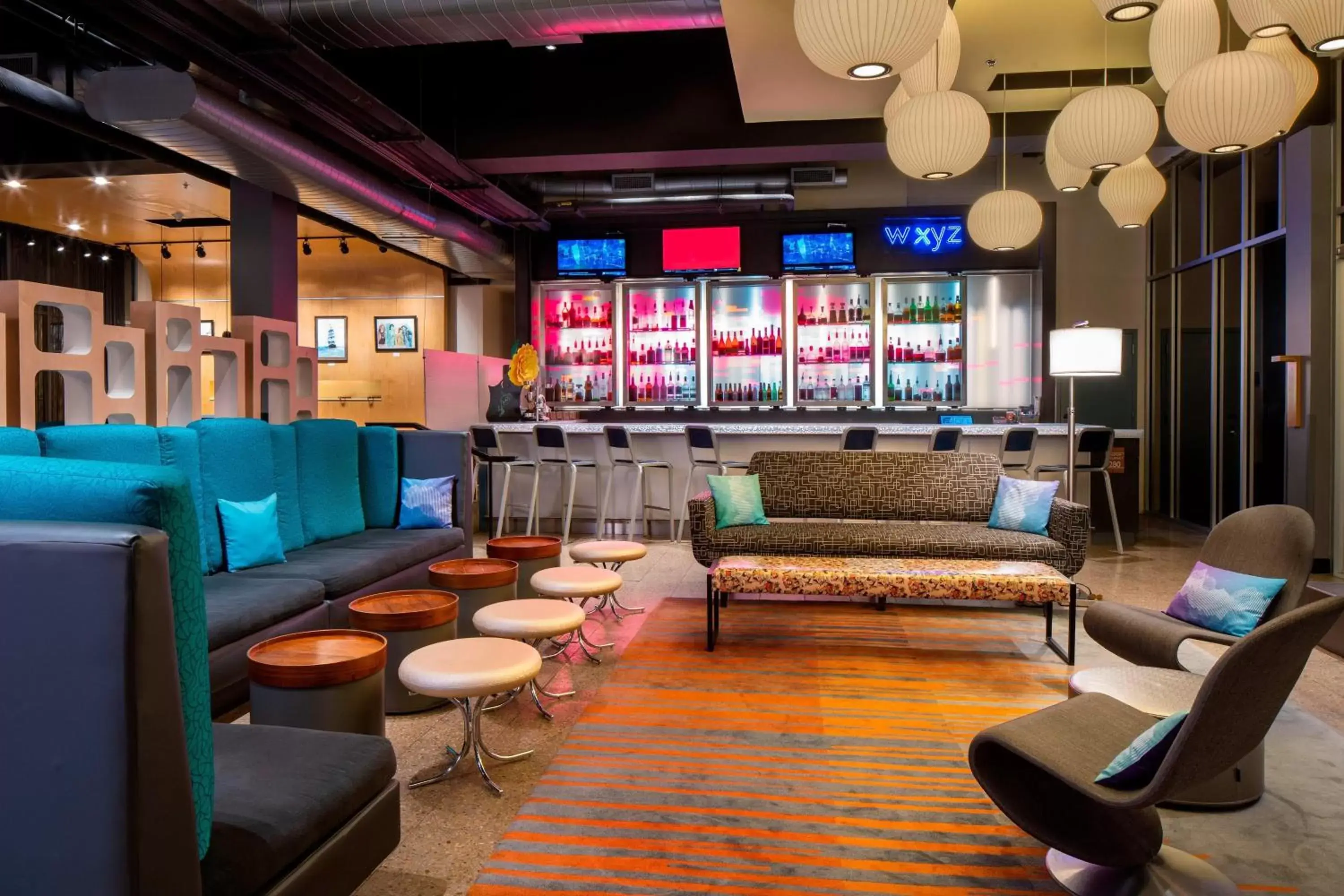 Lounge or bar, Lounge/Bar in Aloft Hotel Rogers Bentonville