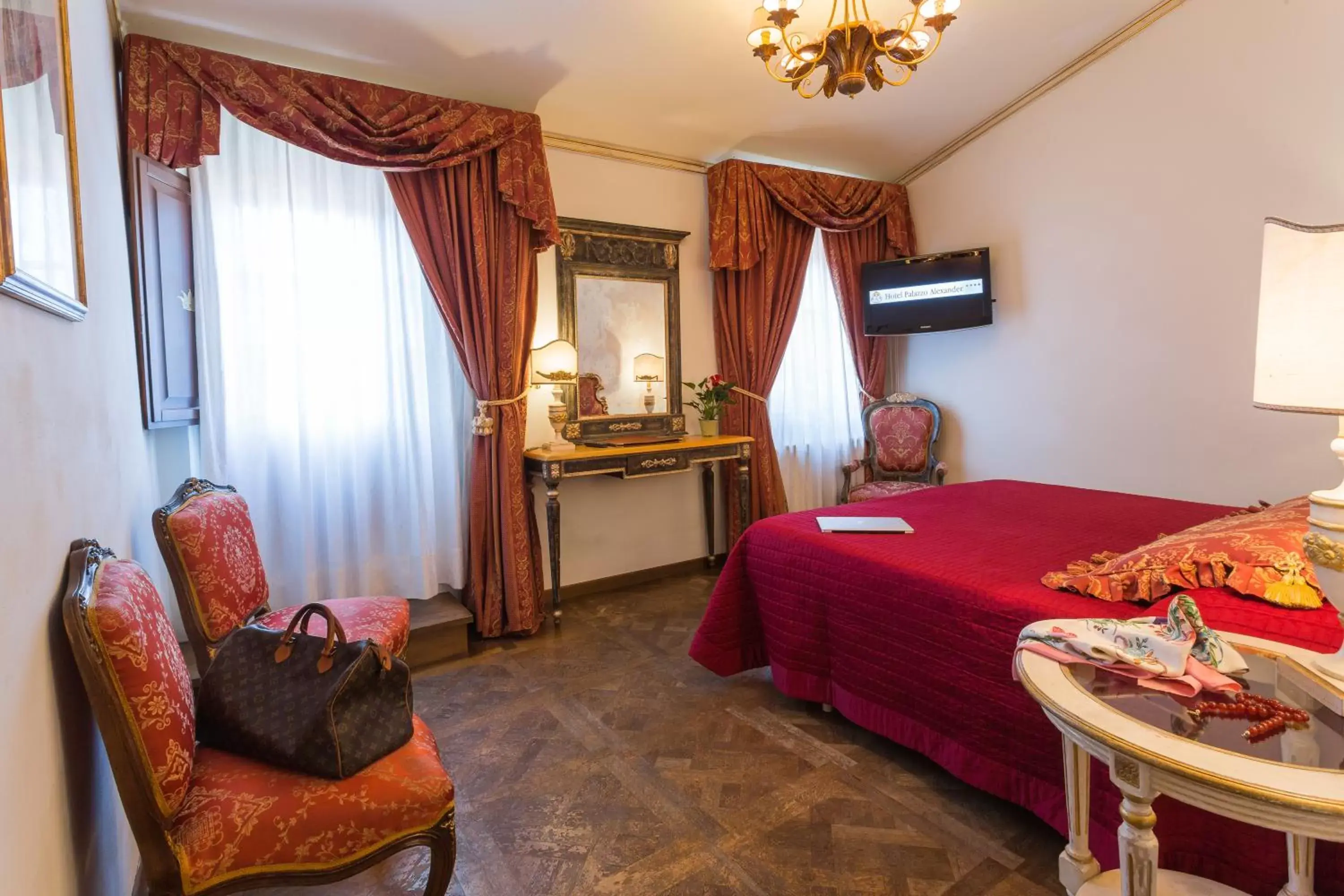 Bed in Hotel Palazzo Alexander Bed in Hotel Palazzo Alexander