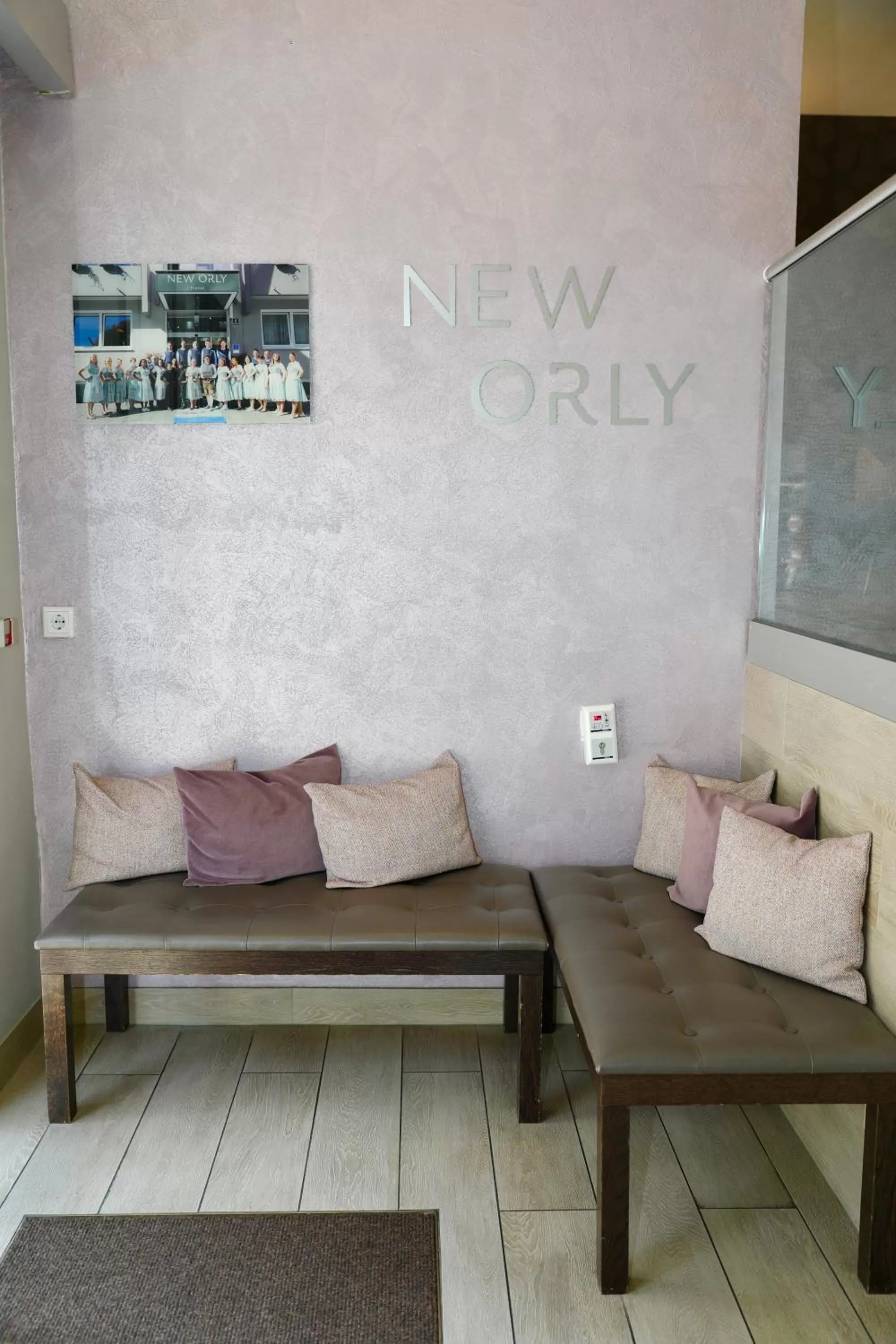 Lobby or reception in Hotel New Orly