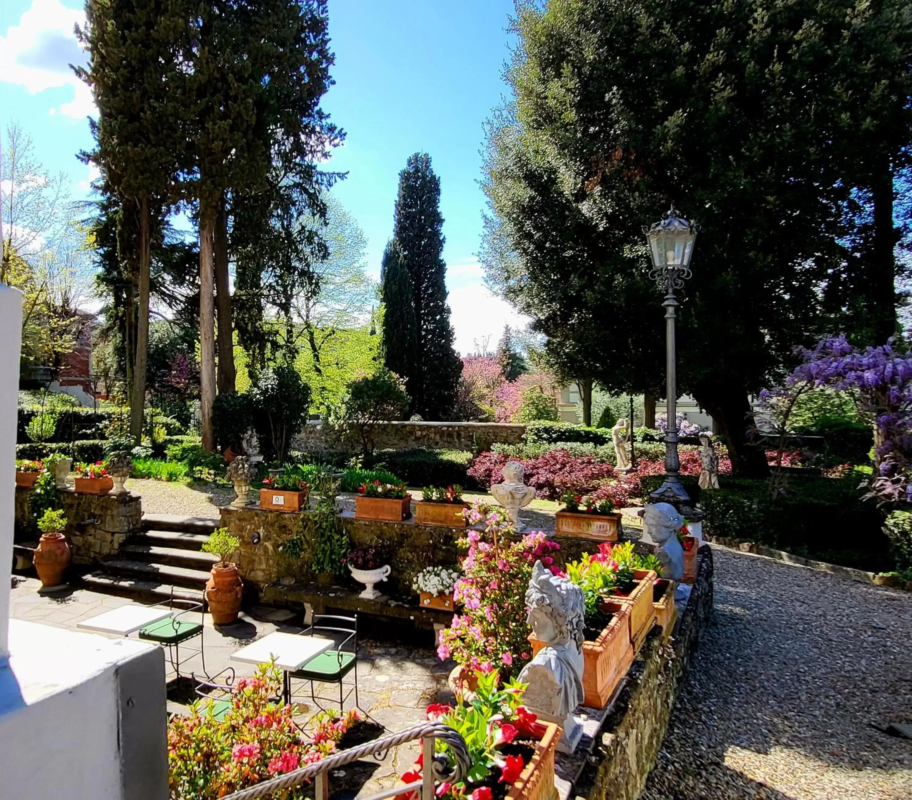 Garden in Villa Nardi - Residenza D'Epoca