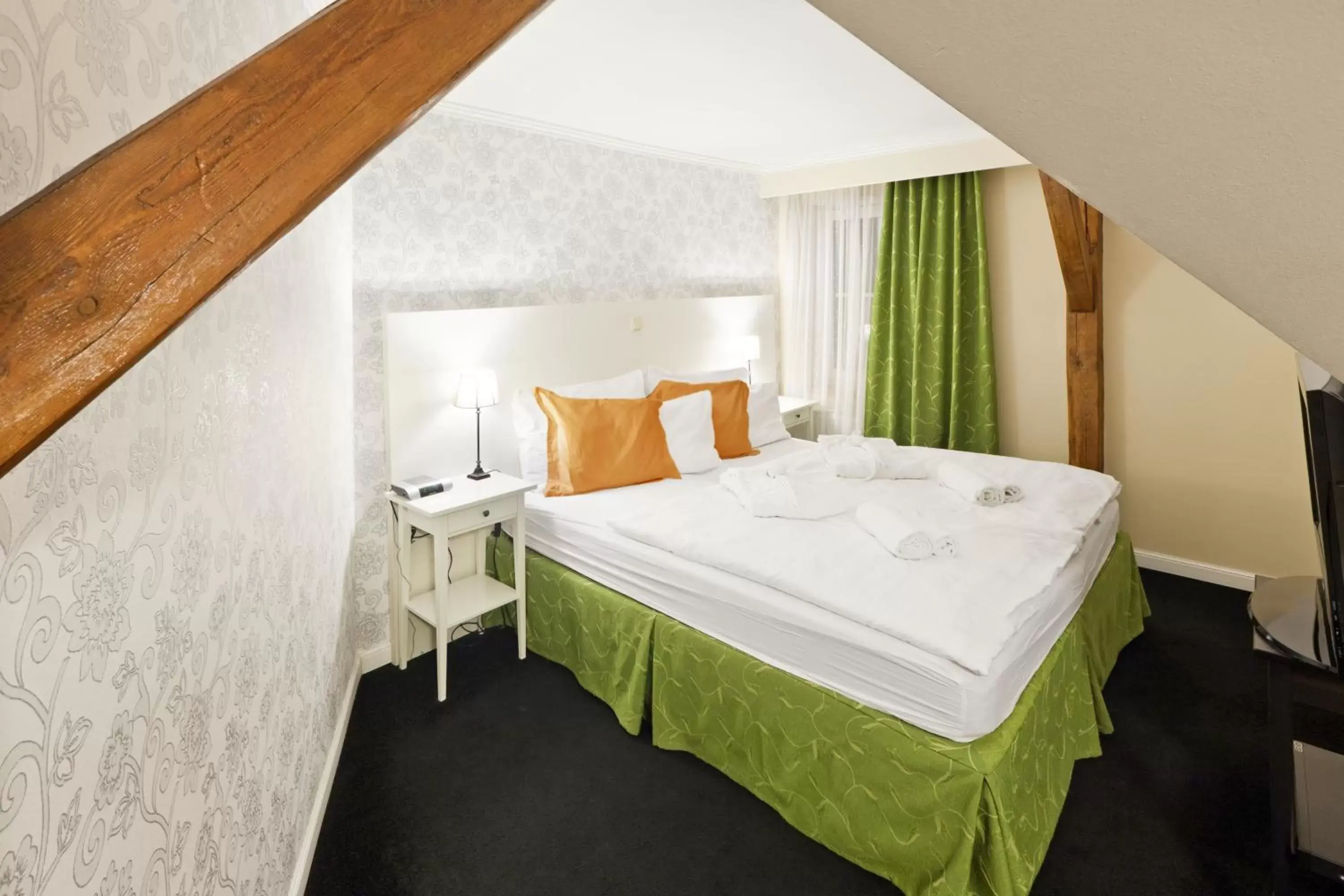 Bed in Pytloun Design Self Check-in Hotel Bed in Pytloun Design Self Check-in Hotel