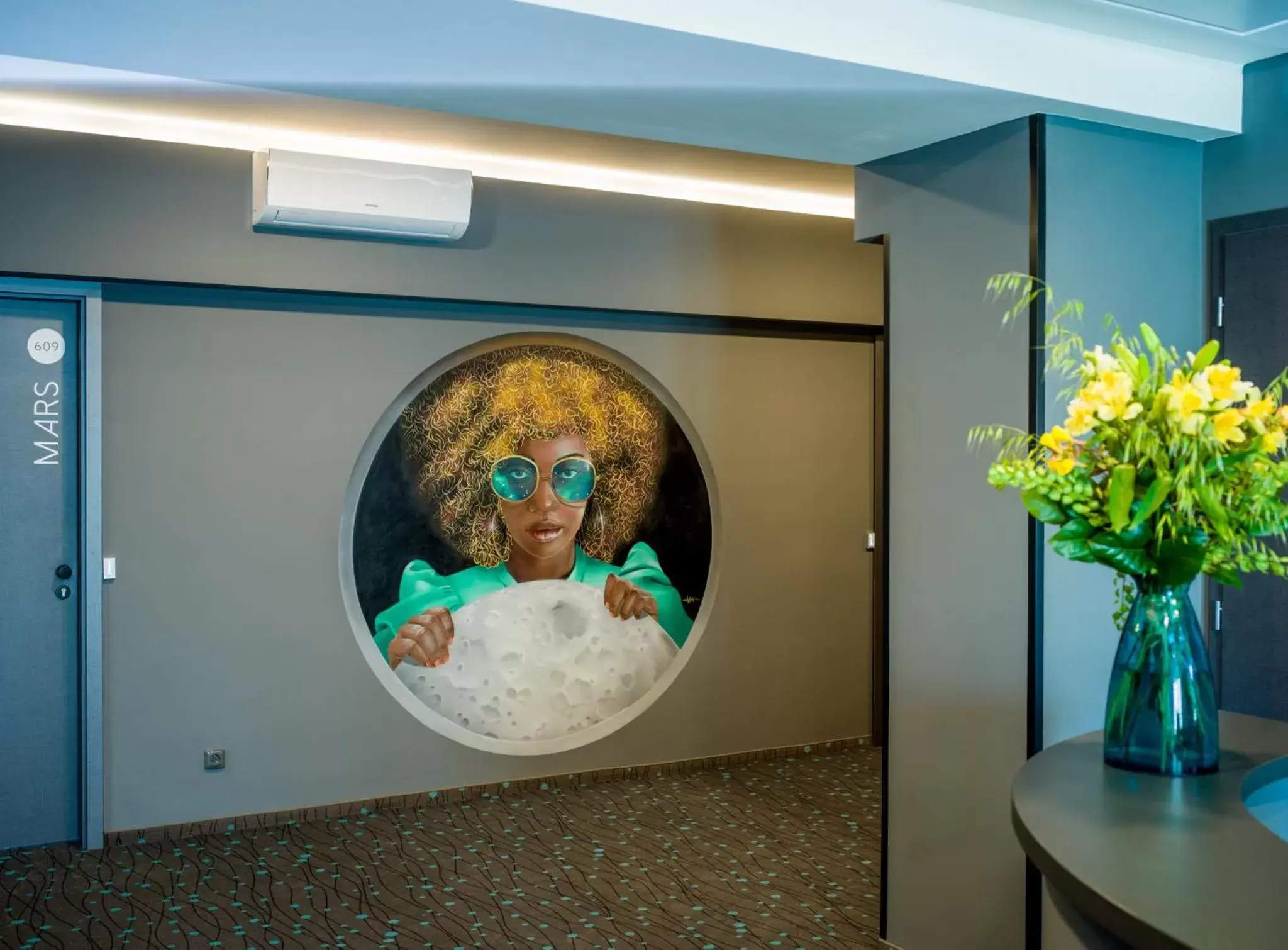 Lobby or reception in Rooftop Planet Prague Hotel Lobby or reception in Rooftop Planet Prague Hotel