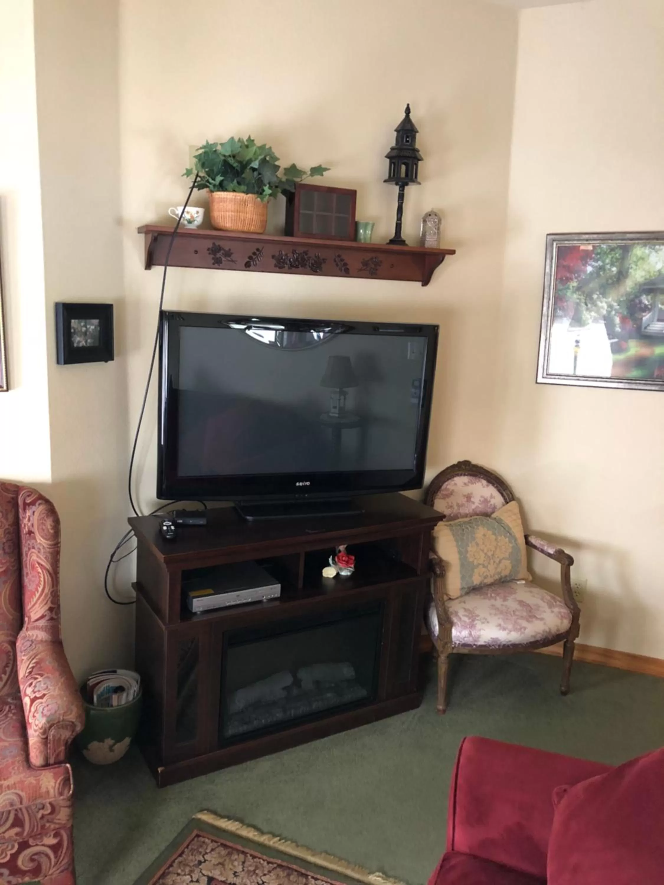 TV and multimedia in All Seasons Inn