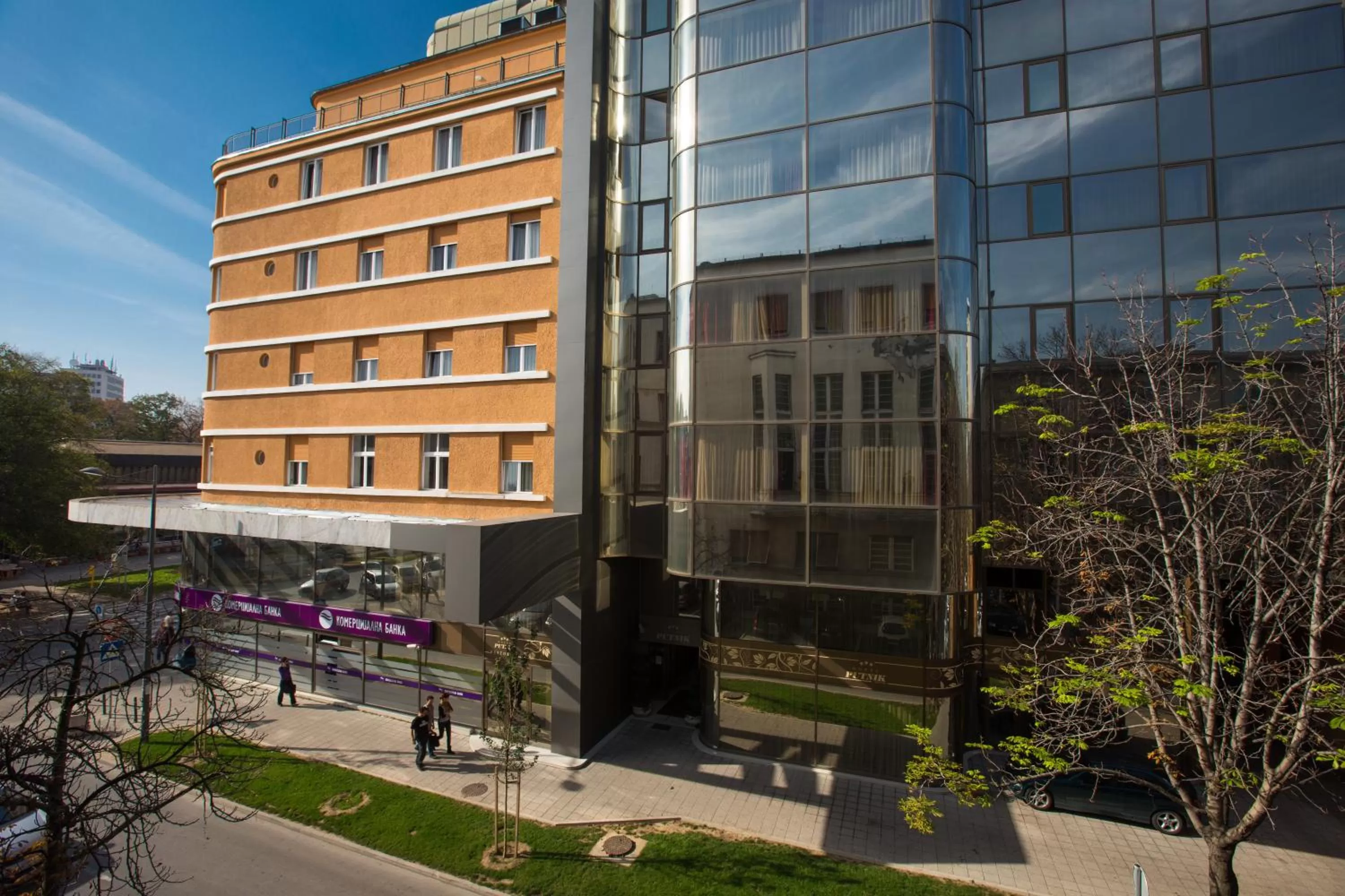 Facade/entrance in Hotel Putnik