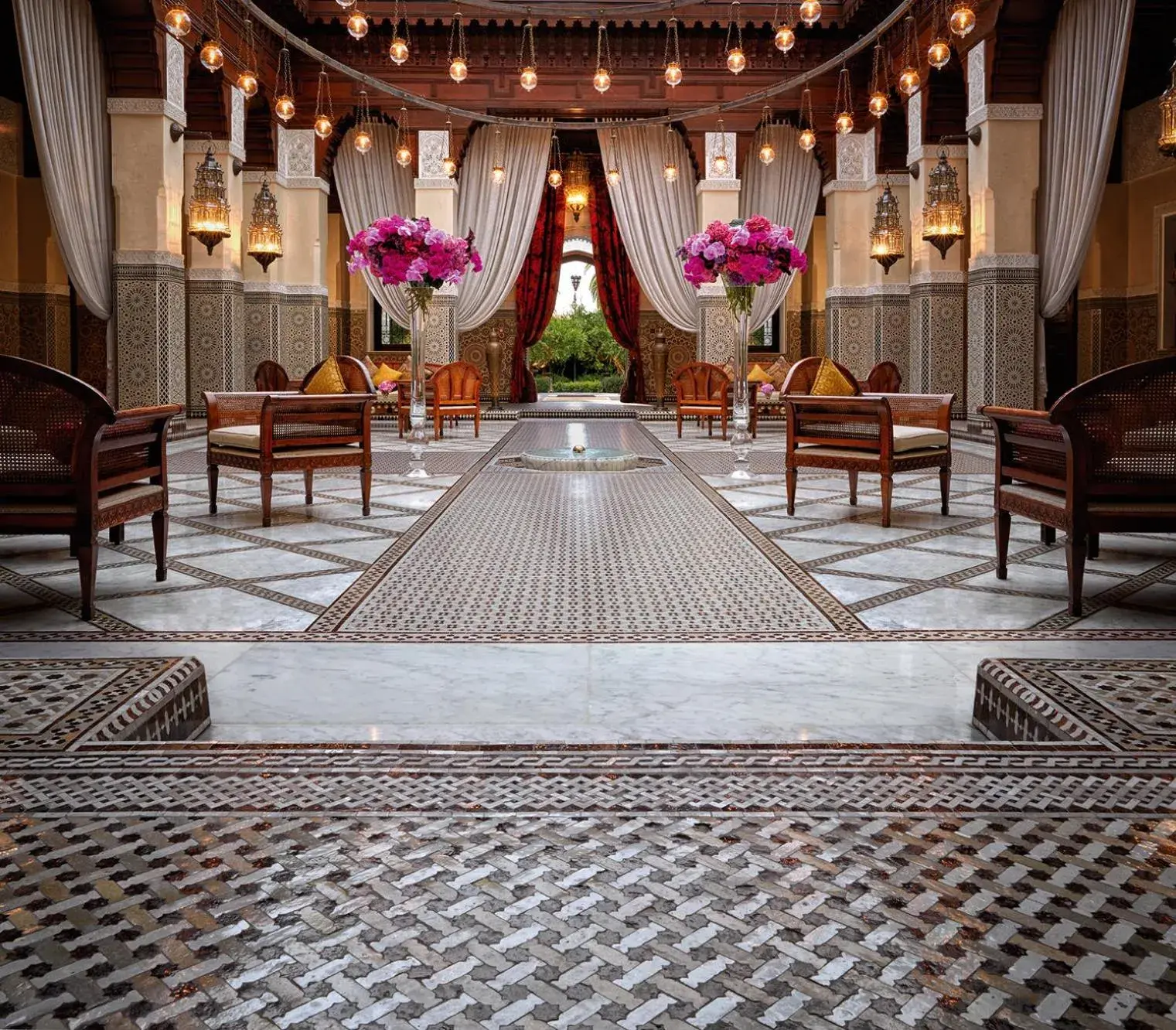 Lobby or reception in Royal Mansour Marrakech