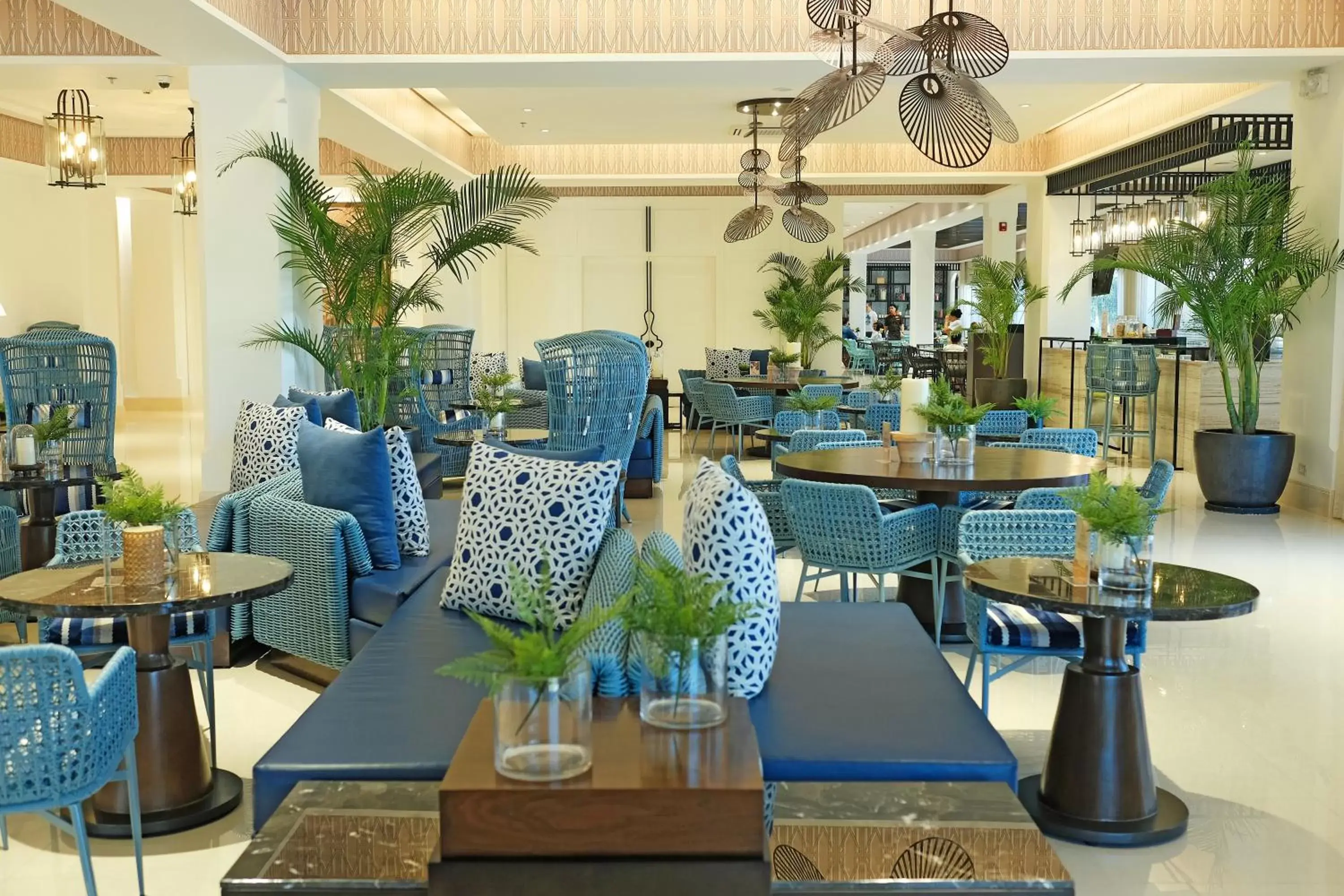 Lobby or reception, Restaurant/Places to Eat in Mella Hotel