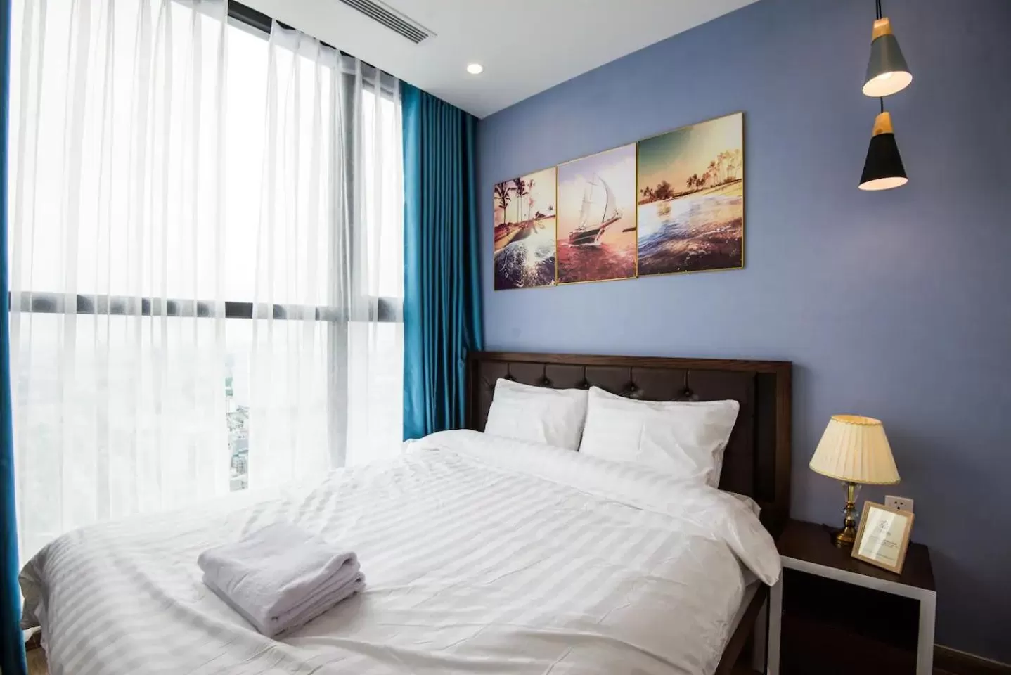 Bed in Vinhomes Skylake Apartment - by Bayhomes